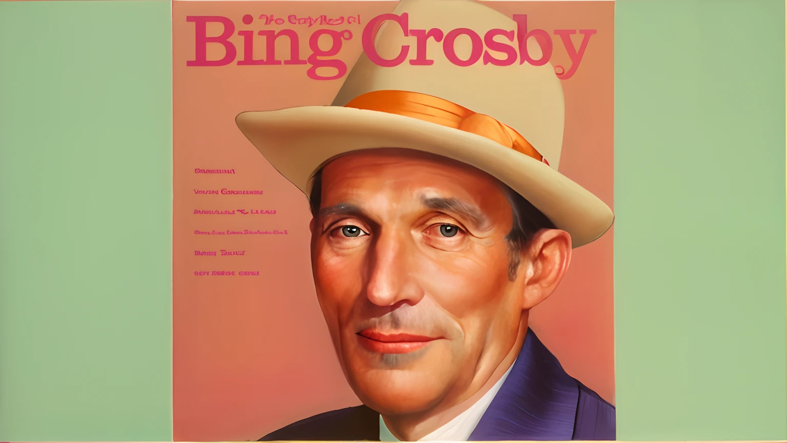 a colorful close up of a magazine cover with a man wearing a hat, cronenburg, by Bob Singer, very crispy, very grainy, album cover, greg, by Jerry Eisenberg, cosy, baugh casey, by Earle Bergey, various artists, bling, very crisp, very fine artwork, music album cover, derg, goofy, johnny craig