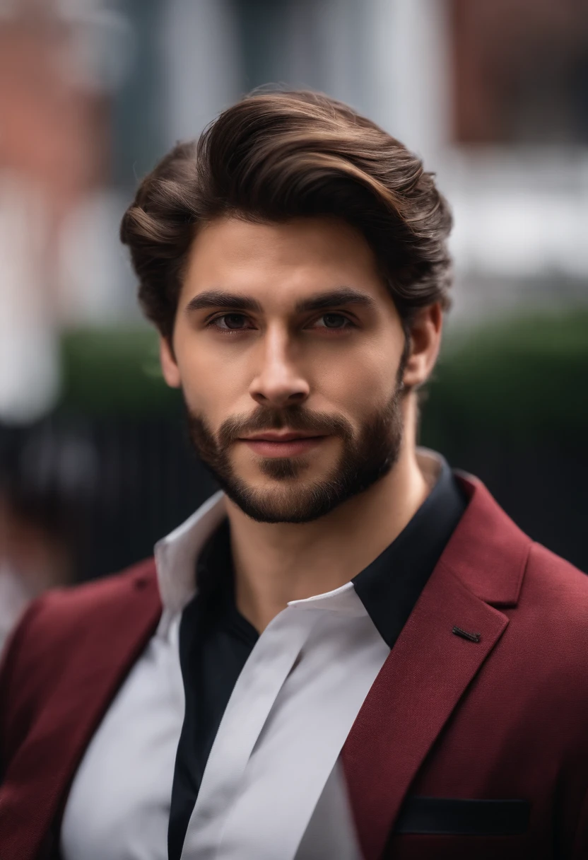 attractive 30 year old man, spiderman suit, miles morales, dick out,  Belle barbe , Executive Sexy Man, Terno donc, Front camera focus, mode portrait, perfectly straight in front of the camera