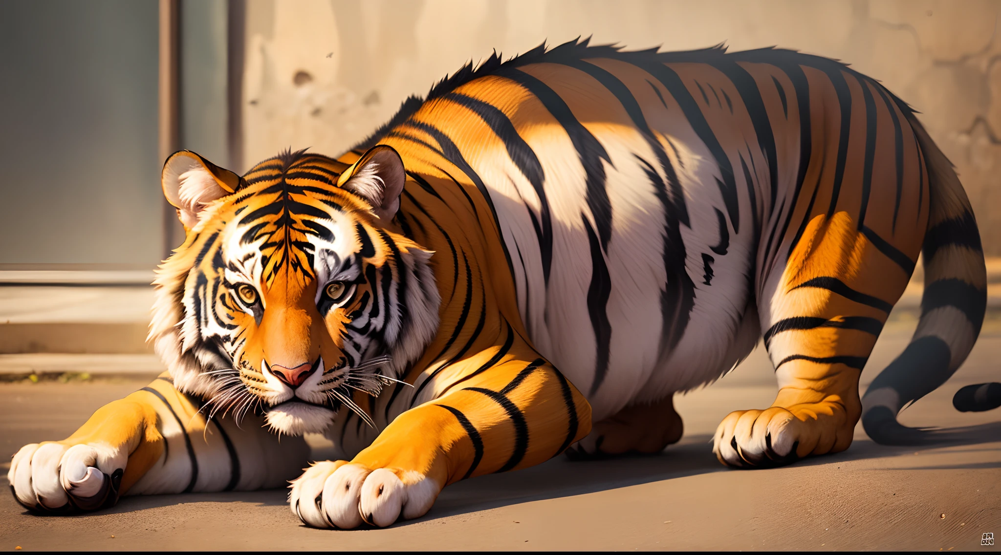 Tigre forte