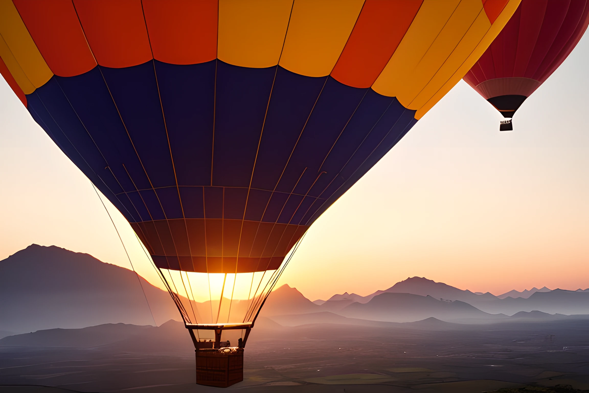 best quality, ultra-detailed, (photorealistic),
Hot Air Balloon,
depth of field, professional lighting, madeon --auto