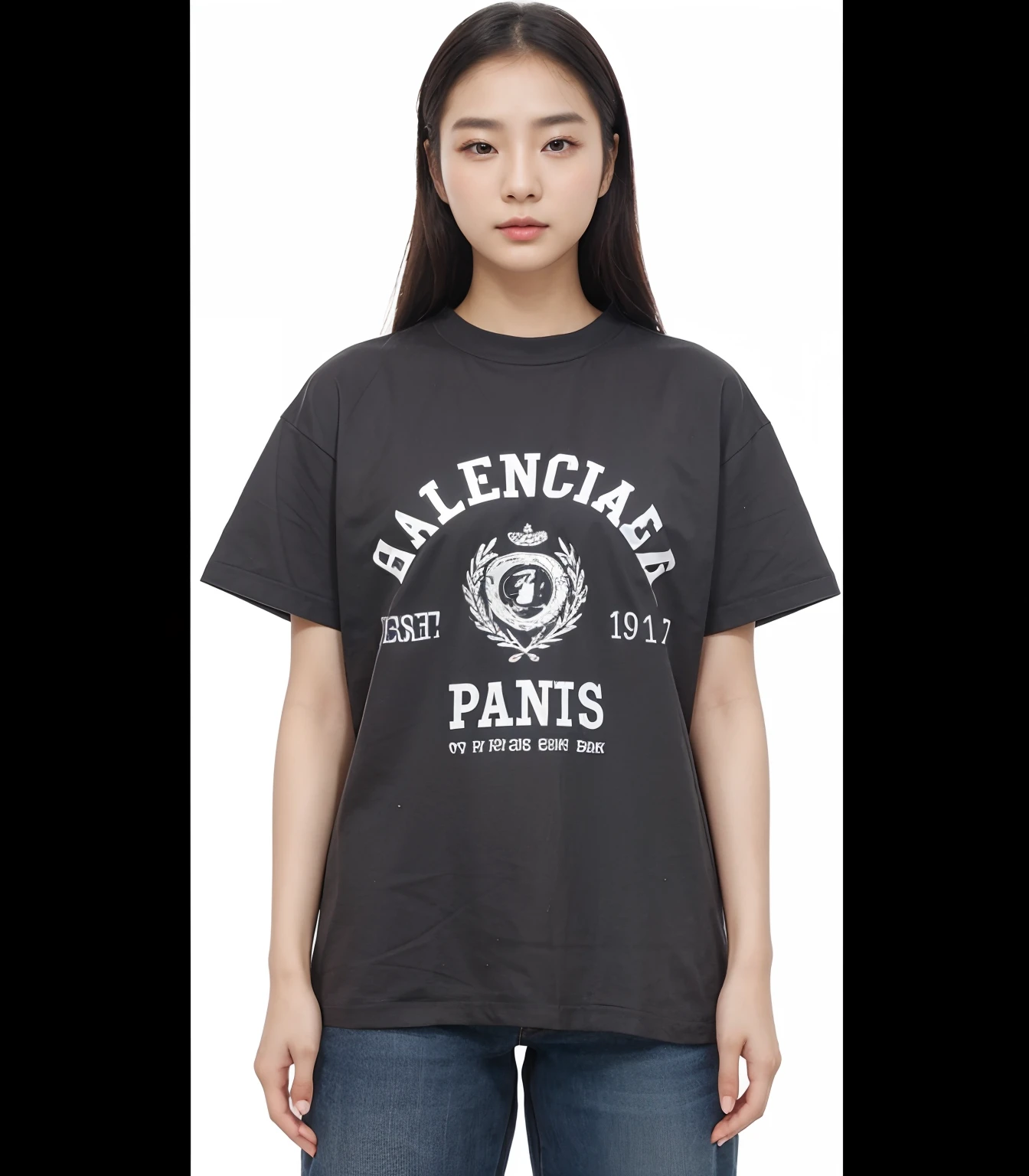 Korean Girl Beautiful model with love face