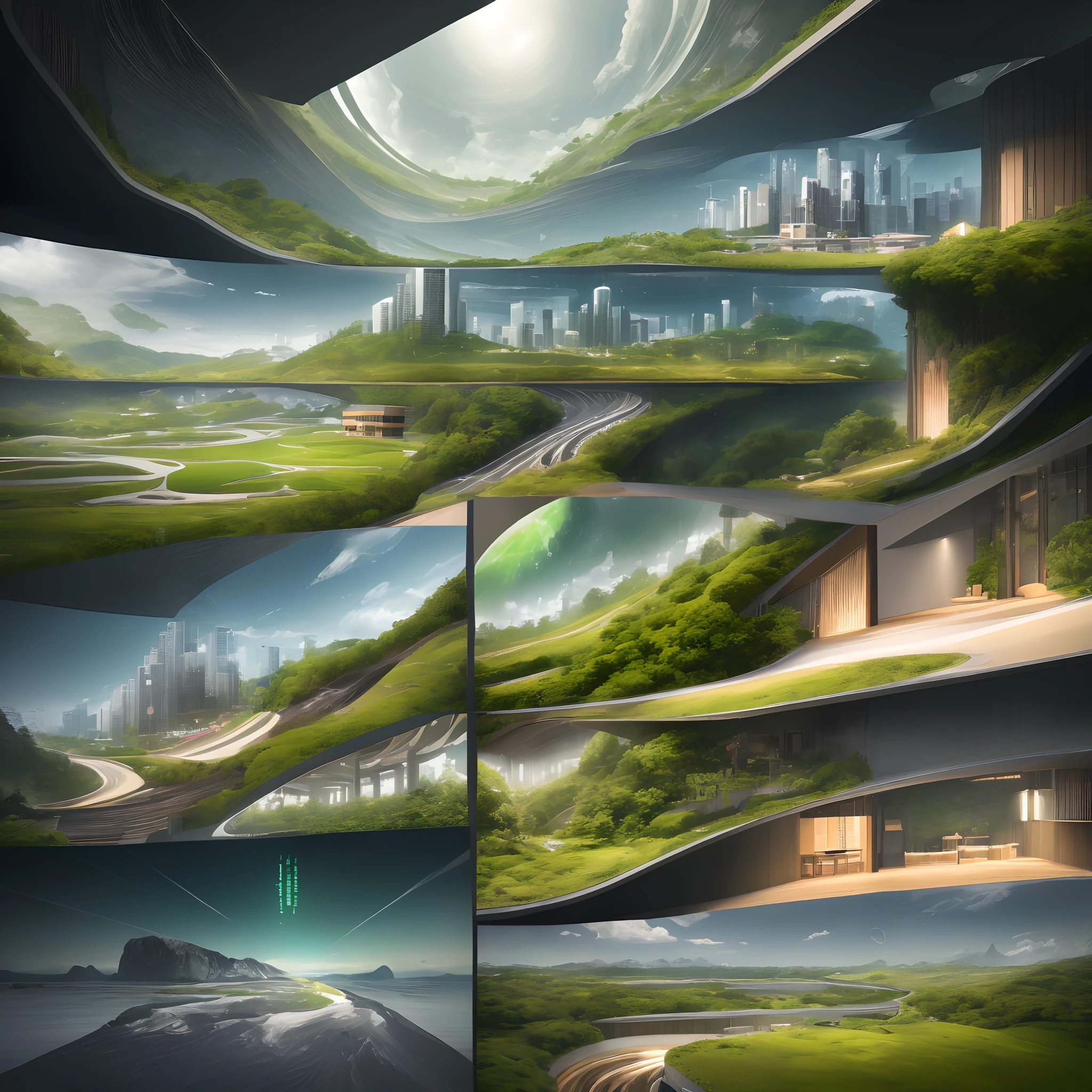 Focus on green development，Cultivate ecological feelings, and the content is healthy and upward、The theme is clear，Excellent design concept，Has deep meaning，Food for thought。Able to do so from multiple angles、Fully explore the idea of ecological civilization at various levels、Cultural connotations。