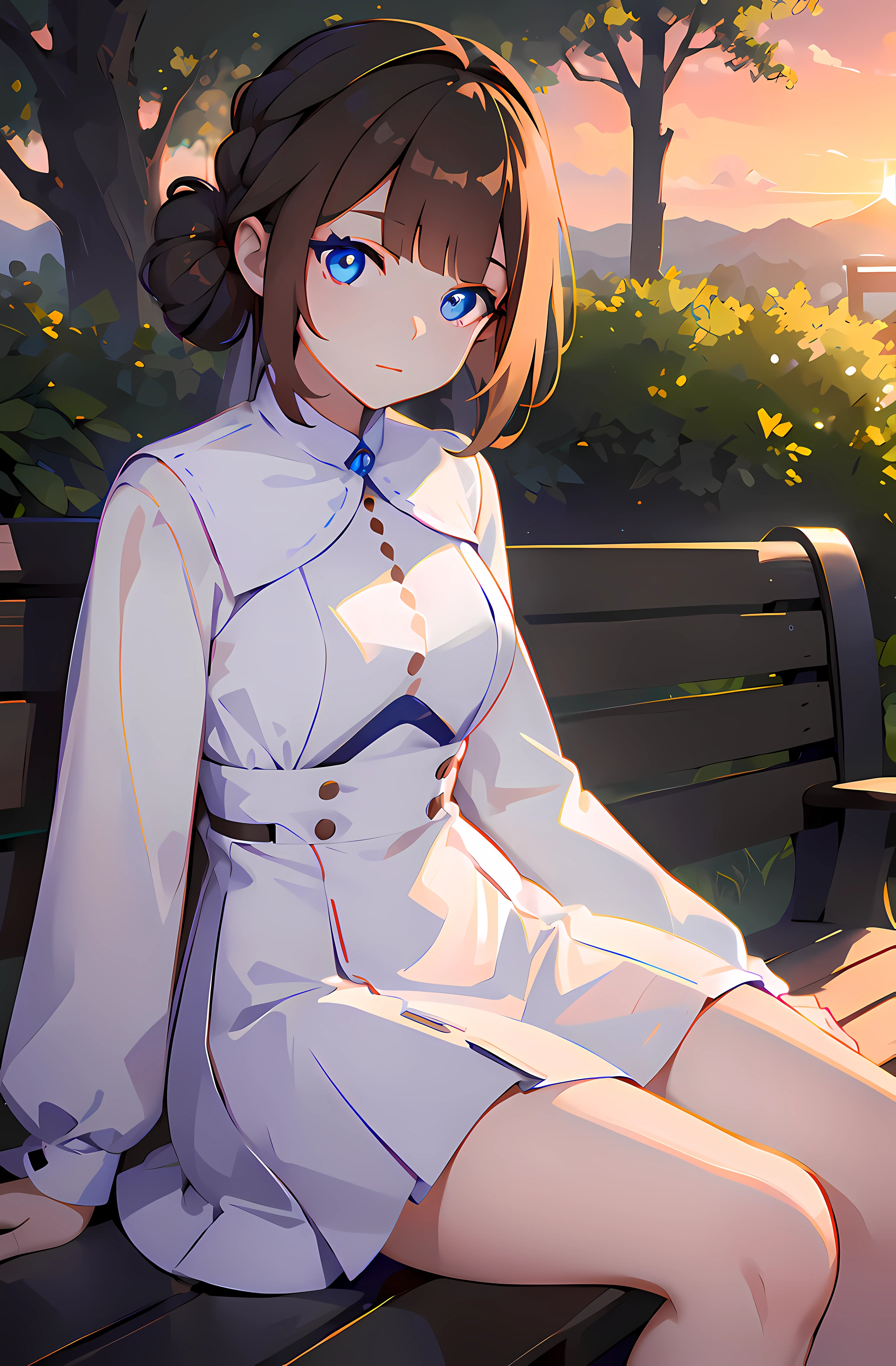 Big blue eyes