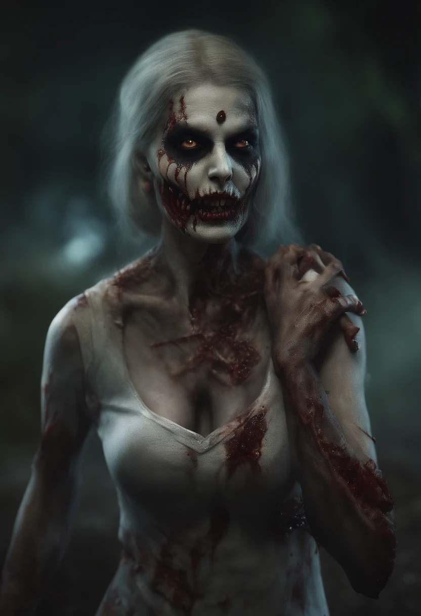 abacate assustador, terror, Halloween, foto realista, (masterpiece、top-quality、top-quality、Beautifully Aesthetic:1.2)、(Anime style)、(((Dark Halloween Zombie Monsters)))、Cool pose、ighly detailed、colourfull、highestdetailed