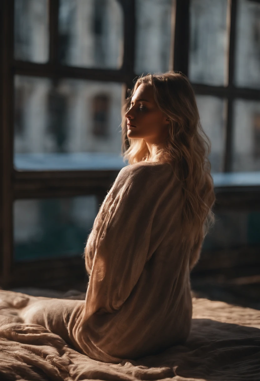 a sexy woman, with big breasts, blonde + Cinematic lighting, Unreal Engine 5, Cinematic, Color Grading, Editorial Photography, Photography, Photoshoot, Shot on 70mm lense, Depth of Field, DOF, Tilt Blur, Shutter Speed 1/1000, F/22, White Balance, 32k, Super-Resolution, Megapixel, ProPhoto RGB, VR, tall, epic, artgerm, alex ross, Halfrear Lighting, Backlight, Natural Lighting, Incandescent, Optical Fiber, Moody Lighting, Cinematic Lighting, Studio Lighting, Soft Lighting, Volumetric, Contre-Jour, dark Lighting, Accent Lighting, Global Illumination, Screen Space Global Illumination, Ray Tracing Global Illumination, Red Rim light, cool color grading 45%, Optics, Scattering, Glowing, Shadows, Rough, Shimmering, Ray Tracing Reflections, Lumen Reflections, Screen Space Reflections, Diffraction Grading, Chromatic Aberration, GB Displacement, Scan Lines, Ray Traced, Ray Tracing Ambient Occlusion, Anti-Aliasing, FKAA, TXAA, RTX, SSAO, Shaders, OpenGL-Shaders, GLSL-Shaders, Post Processing, Post-Production, Cel Shading, Tone Mapping, CGI, VFX, SFX, insanely detailed and intricate, hypermaximalist, elegant, hyper realistic, super detailed, dynamic pose, centered, photograph