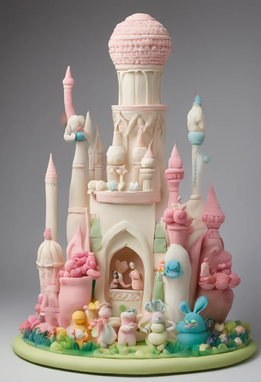 pale color,noble,Theme color is ivory,pink there,green grass,Baby Blue,orchestra