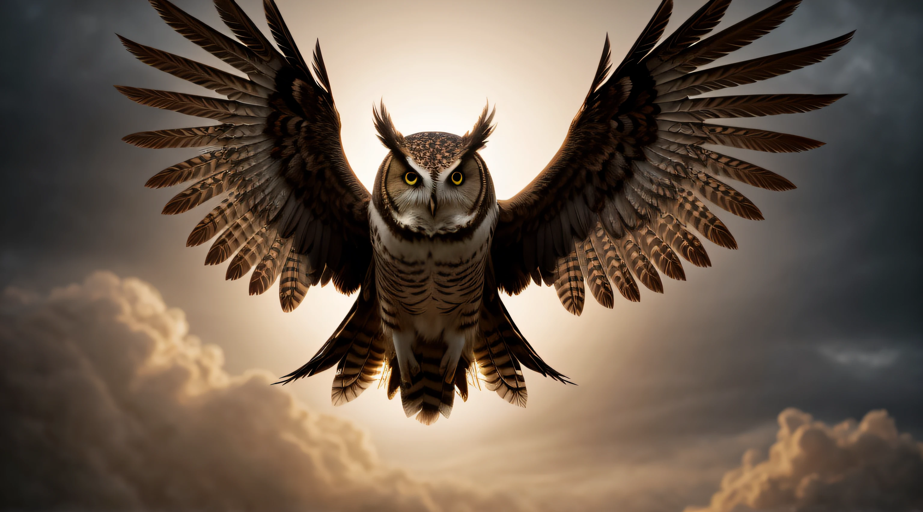 , master part, Ultra HD | |, Absurdo, best quality, A computer wallpaper with an owl mysteriously flying , sugerindo a ideia de conhecimento, Fotografia insanamente detalhada Super Detalhe, ccurate, best quality, UHD, master part, ccurate, alta qualidade, Detalhes altos, Wallpapper , Super Detalhe, Premiado, best quality, 16k, hiper detalhado, intrinsecamente detalhado, trending on ArtStation, terno de luxo branco, Volumetric lighting, black and white