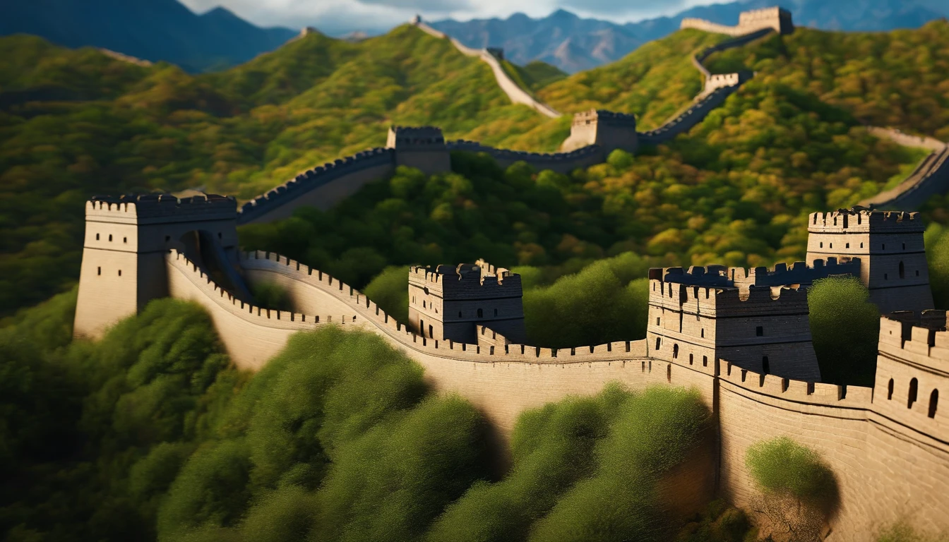 Sandbox,moutains,the great wall,Models
