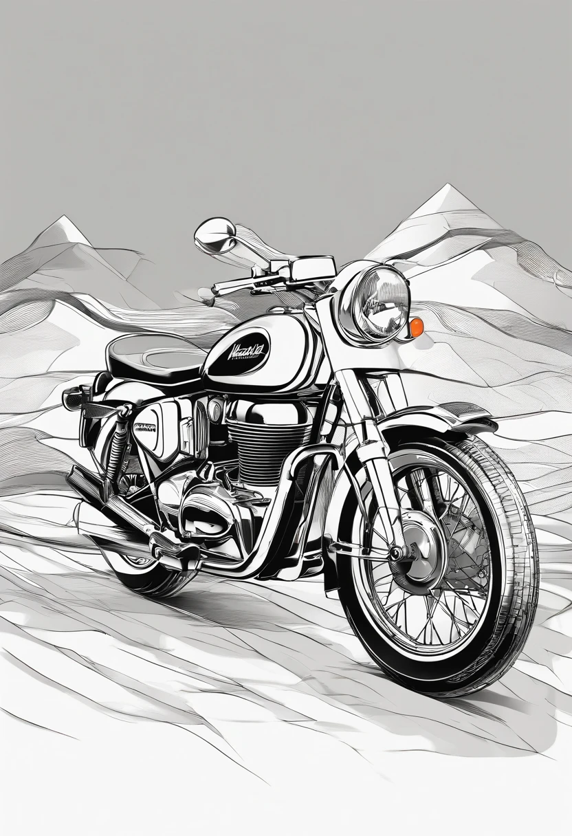 Meteor 350, Royal Enfield, marrom