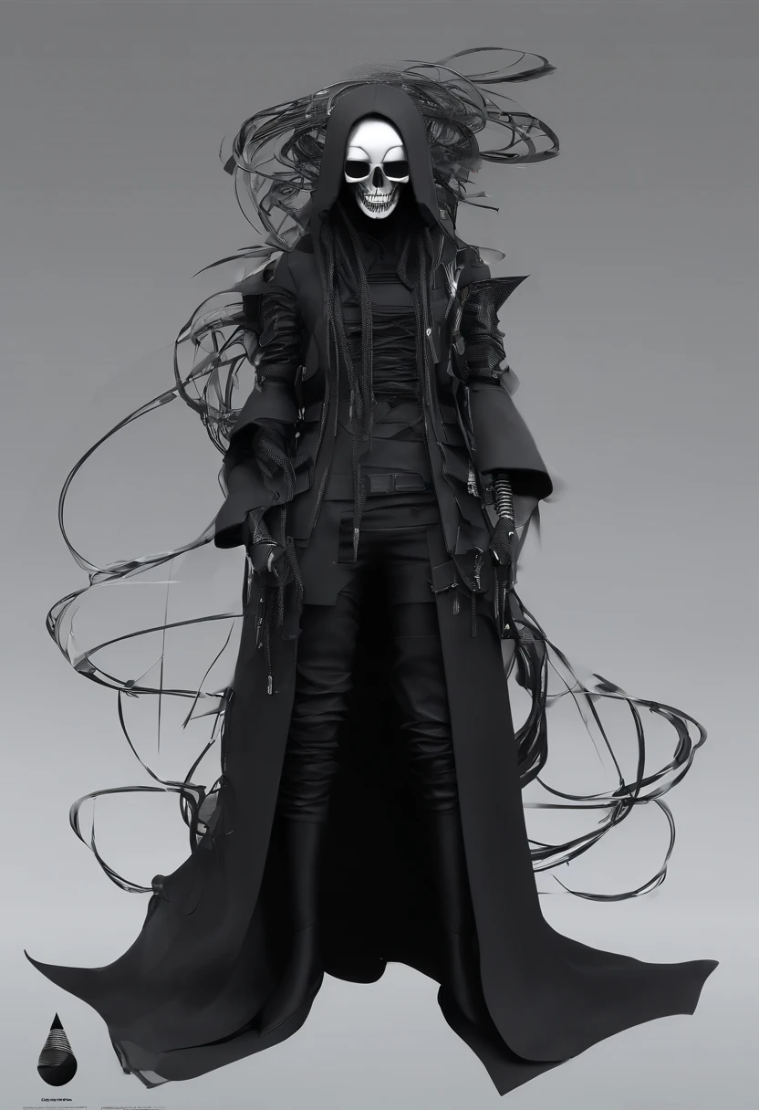 The Knot of History by Anne Bachelier and Arshile Gorky: The Witch、Black dress、Halloween Hats、skull、Dreadlocks