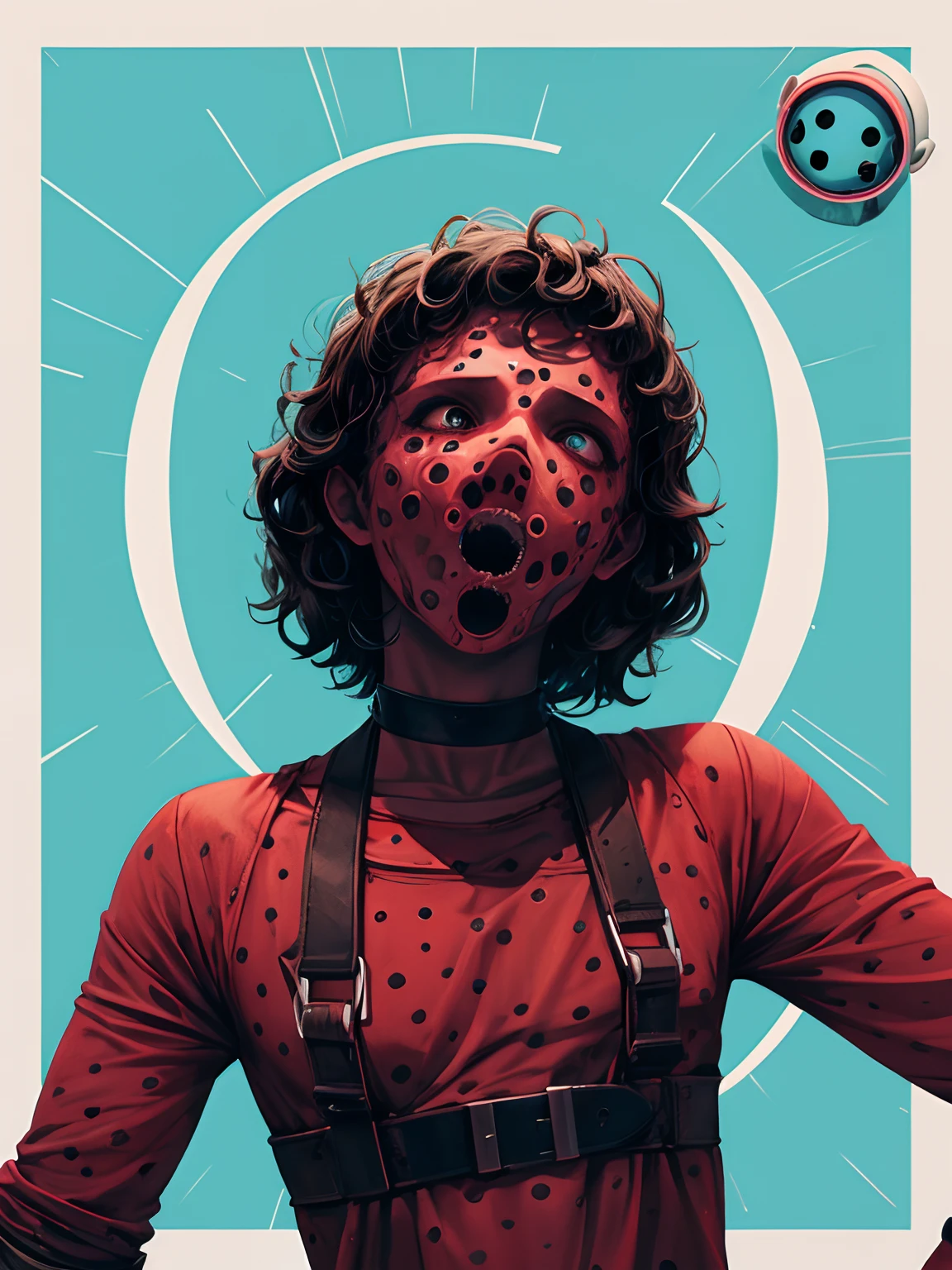 Tripofobia horror of holes