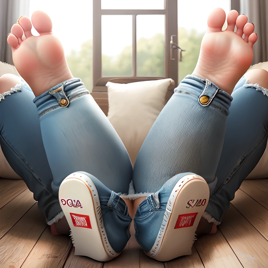 Tickle Denim Soles
