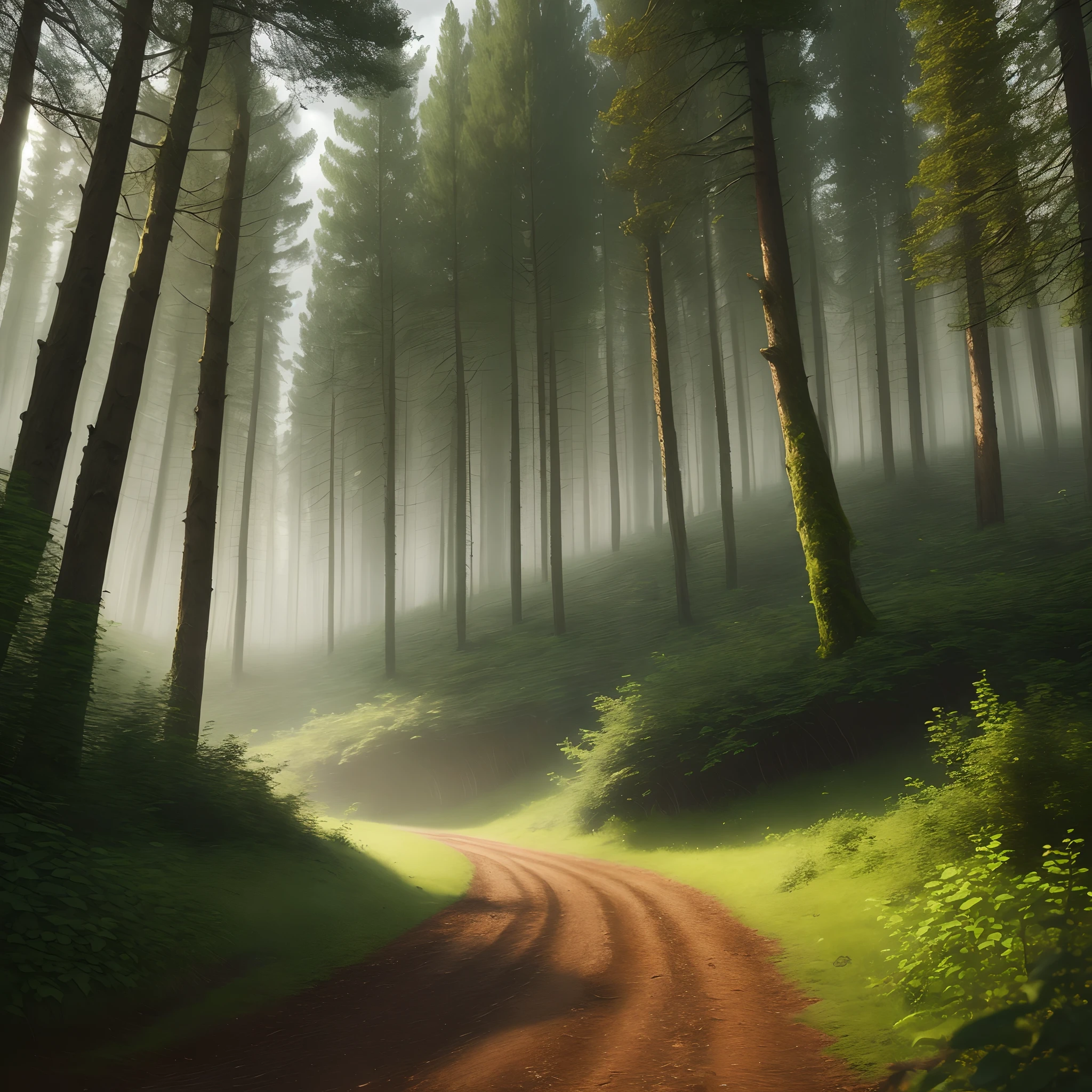 German forest realistic