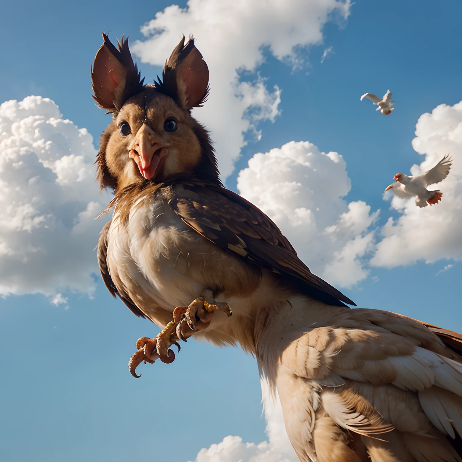 Chicken 🐔 the sky is falling