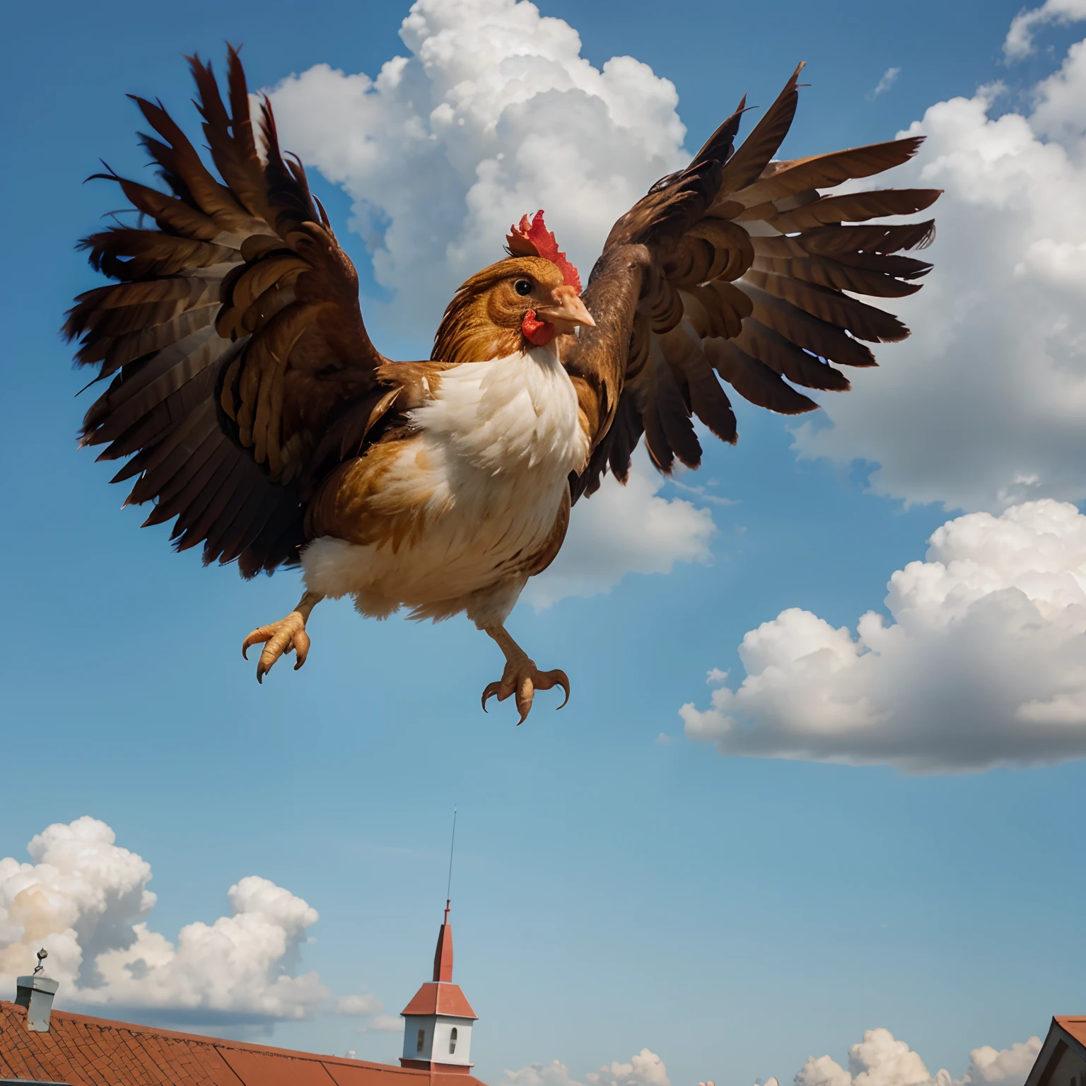 Chicken little 🐔 the sky is falling