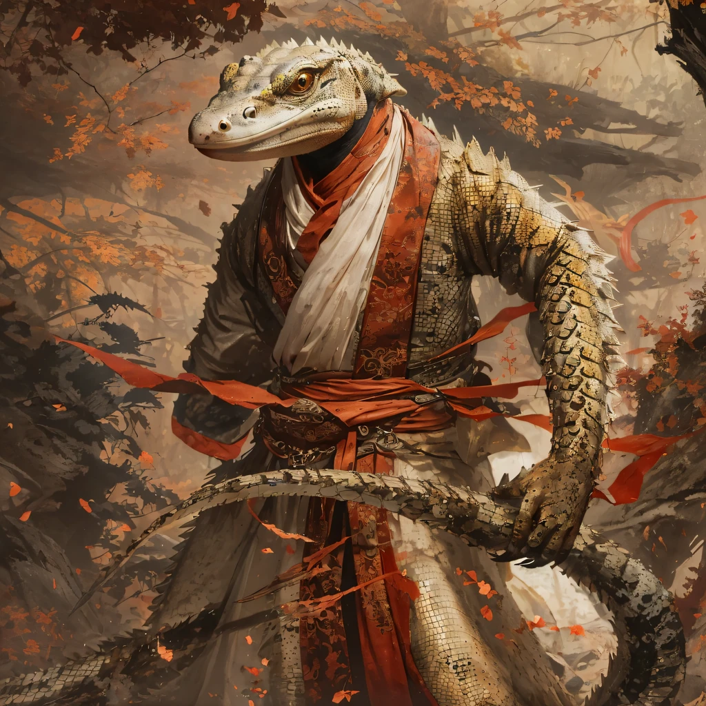 Rust monitor lizard 32K，Red and White Immortal Demon Realm, Chance encounter with Liu Hanshu, He saw in him his former self, It was decided to take him as an apprentice, Teach him how to protect himself, But because of the Tibetan star map, Phoenix and the Liu family、The Jade Sword Sect establishes relationships, It opens with the death of Liu Hanshu, Qin Yu embarked on the road of confrontation with a strong enemy, Working hard, Make yourself stronger, Stick to your own core path of justice, （Rust monitor lizard）eyes filled with angry，The red and white nine-tailed fox clenched its fists，Rush up，Deliver a fatal blow to your opponent，full bodyesbian，Full body copper monitor lizard mage 32K（Masterpiece Canyon Ultra HD）Rust monitor lizard phoenix（canyons）Climb the streets， The scene of the explosion（rust）， （Rust monitor lizard）， Rust monitor lizard's angry fighting stance， looking at the ground， Batik linen bandana， Chinese red and white pattern long-sleeved garment， Canyon red-white-copper monitor lizard（Abstract propylene splash：1.2）Red White（realisticlying：1.4），Black color hair，Rust monitor lizard details， RAW photogr， Sharp Re， Nikon D850 Film Stock Photo by Jefferies Lee 4 Kodak Portra 400 Camera F1.6 shots, Rich colors, ultra-realistic vivid textures, Dramatic lighting, Unreal Engine Art Station Trend, cinestir 800，Red and white fog,（（（Jungle Canyon）））The wounded lined up in the streets（vale）Climb the streets，Movie master real-time image quality（tmasterpiece，k hd，hyper HD，32K） （Linen batik scarf）， Combat posture， looking at the ground， Linen bandana， Rust long-sleeved clothing， Morning rust monitor lizard（Abstract gouache splash：1.2）， Dark clouds lightning background，sprinkling