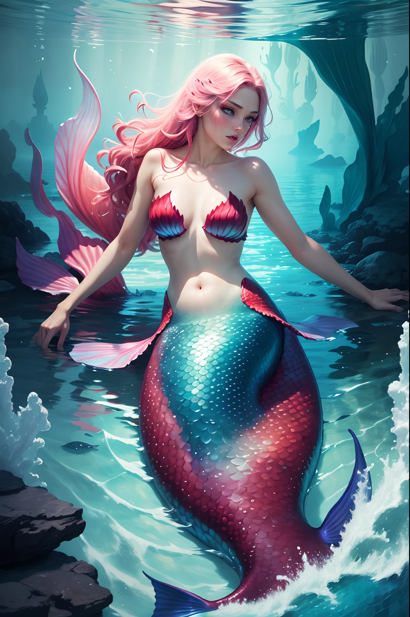 Warrior mermaid