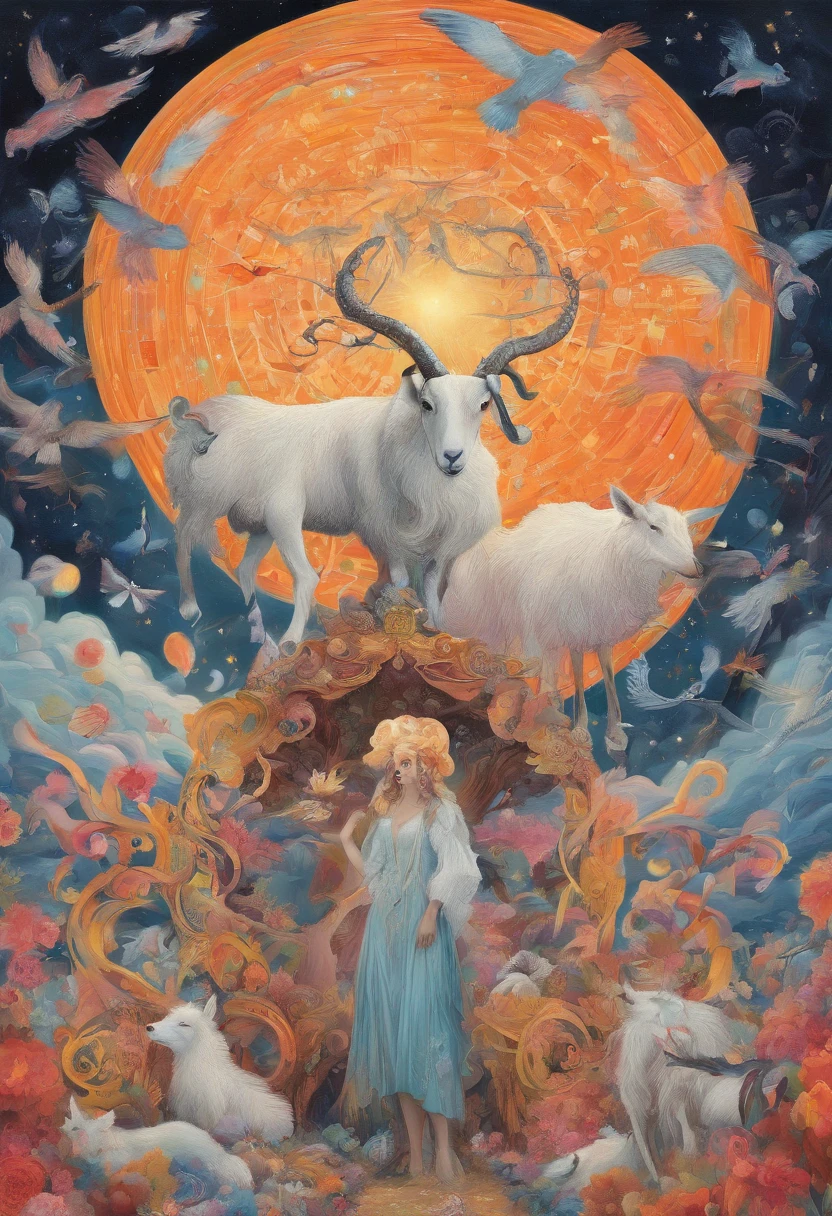 . :naked pregnant woman, gazelle horns, extremely beautiful, sagging breasts, wide hips and goat's paw, northern lights in the sky (breathtaking, detailed, expansive, photorealistic ultra-high definition, of the highest quality, ultrarealistic!) , perfect composition, dramatic action, sharp focus, raunchy shot, intricate details, highly detailed experimental angles, terrifying experimental lighting, rule of thirds soft, melancholic, dramatic, horror, highly detailed, invoking the fear, Zeiss Master Prime lenses, Panavision, Film Stock Footage, with a Nikon Z 14-30mm f/4 lens at 30mm. 10 seconds, f/5.6, ISO 6400, Cinematic photography, magnificent, ethereal, epic, horror-inspiring, dreamy misc, , motion blur, highly detailed
