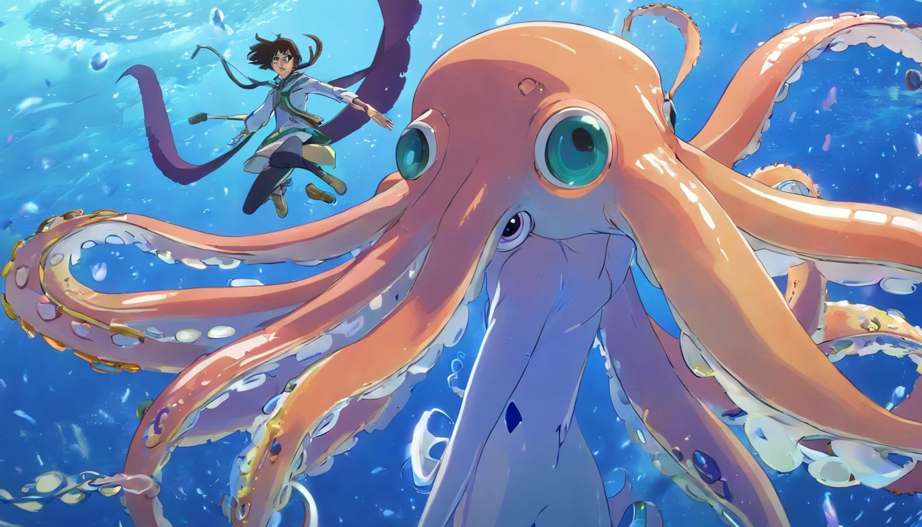 a squid