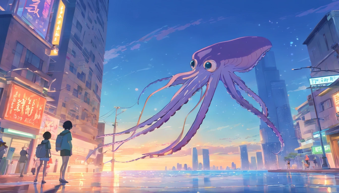 a squid