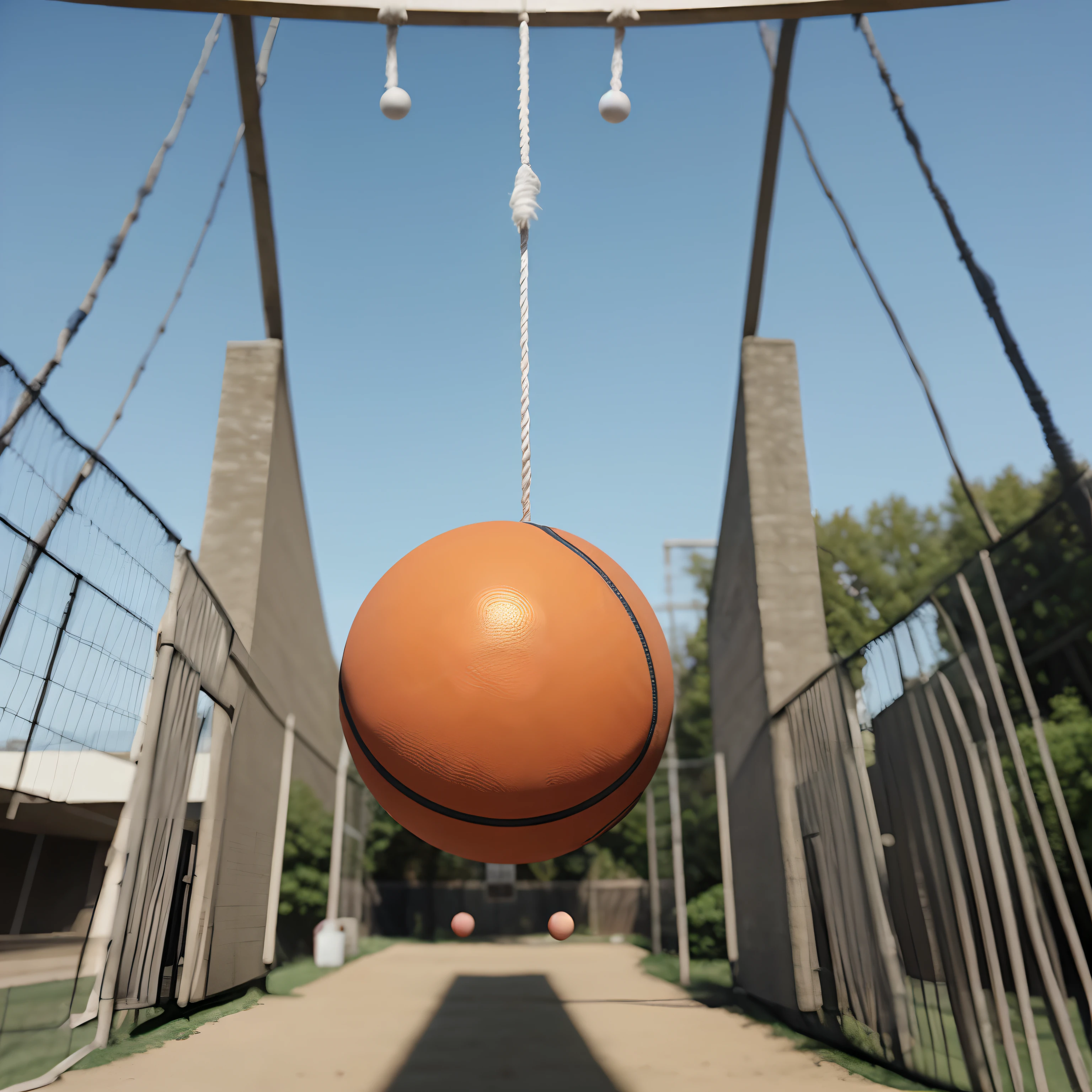 Ball 🏀 on a string