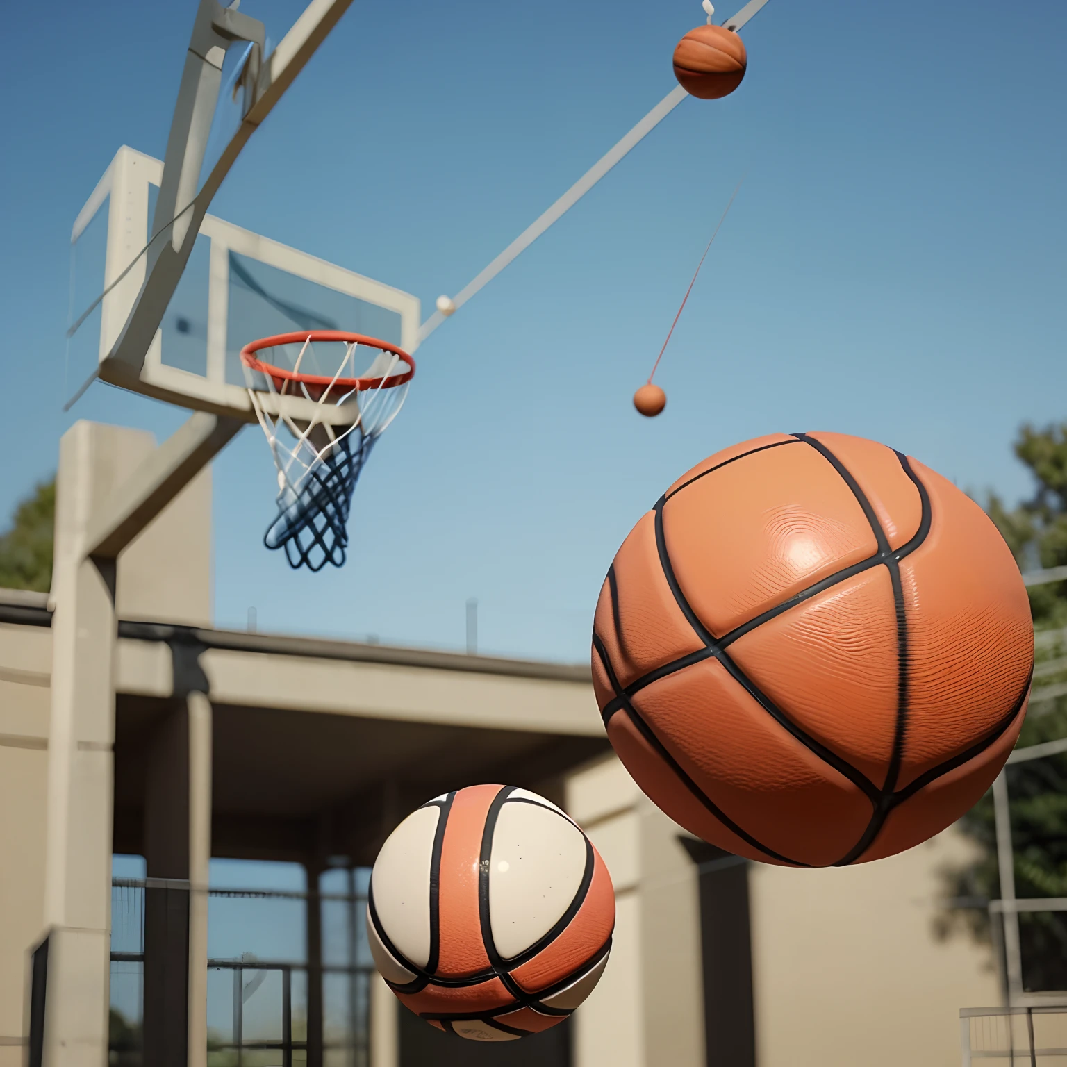 Ball 🏀 on a string