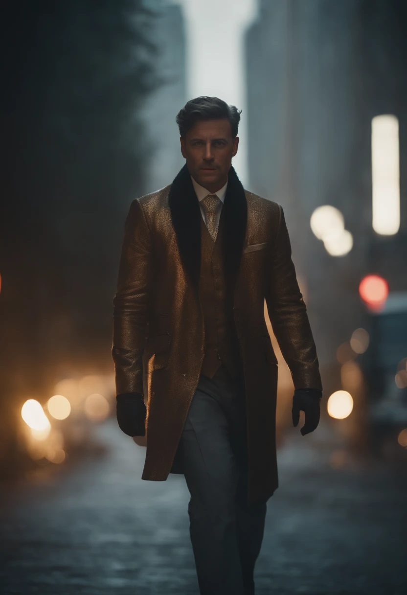 homem de negocios, olhos claros brilhantes, Biomechanicals, estranho, assustador, Pesadelo, cores muito brilhantes, light particles, com luz brilhante, Mshiff, Arte do papel de parede, Papel de parede UHD