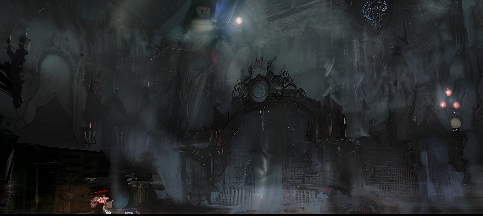indoor,chies,Stained with blood,midynight,rays of moonlight,NOhumans
