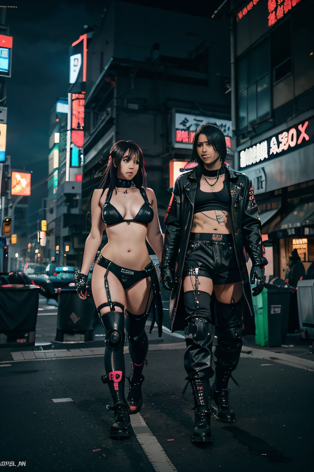 Anime scene of two people in the city with robots, Digital cyberpunk anime art, Cyberpunk Anime Art, Cyberpunk Anime Mech Girl, cyberpunk anime art, Modern Cyberpunk Anime, Digital Cyberpunk - Anime Art, Anime Mecha Aesthetics, Anime Badass 8 K, Best Anime 4K Konachan Wallpaper, Mecha Aesthetic, Cyberpunk Anime, Anime Style 4 k
