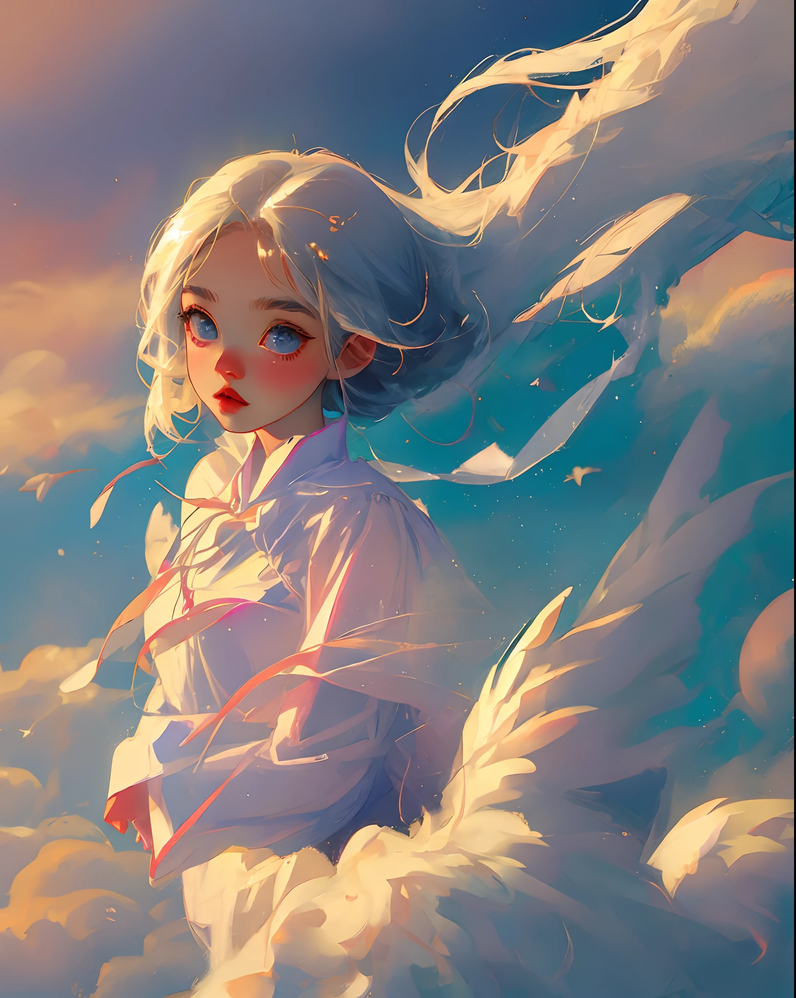 Angel Saying Goodbye