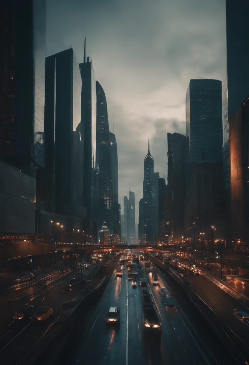 Futuristic city