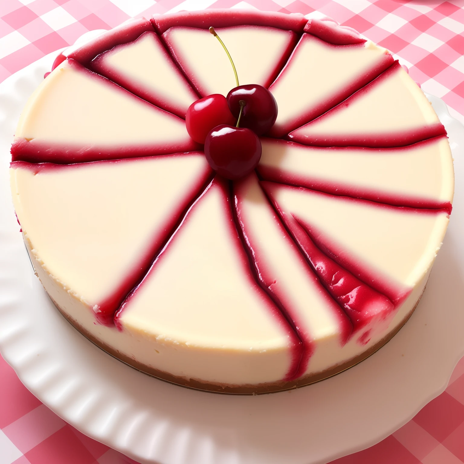Cherry cheesecake 🍰 woman 👩