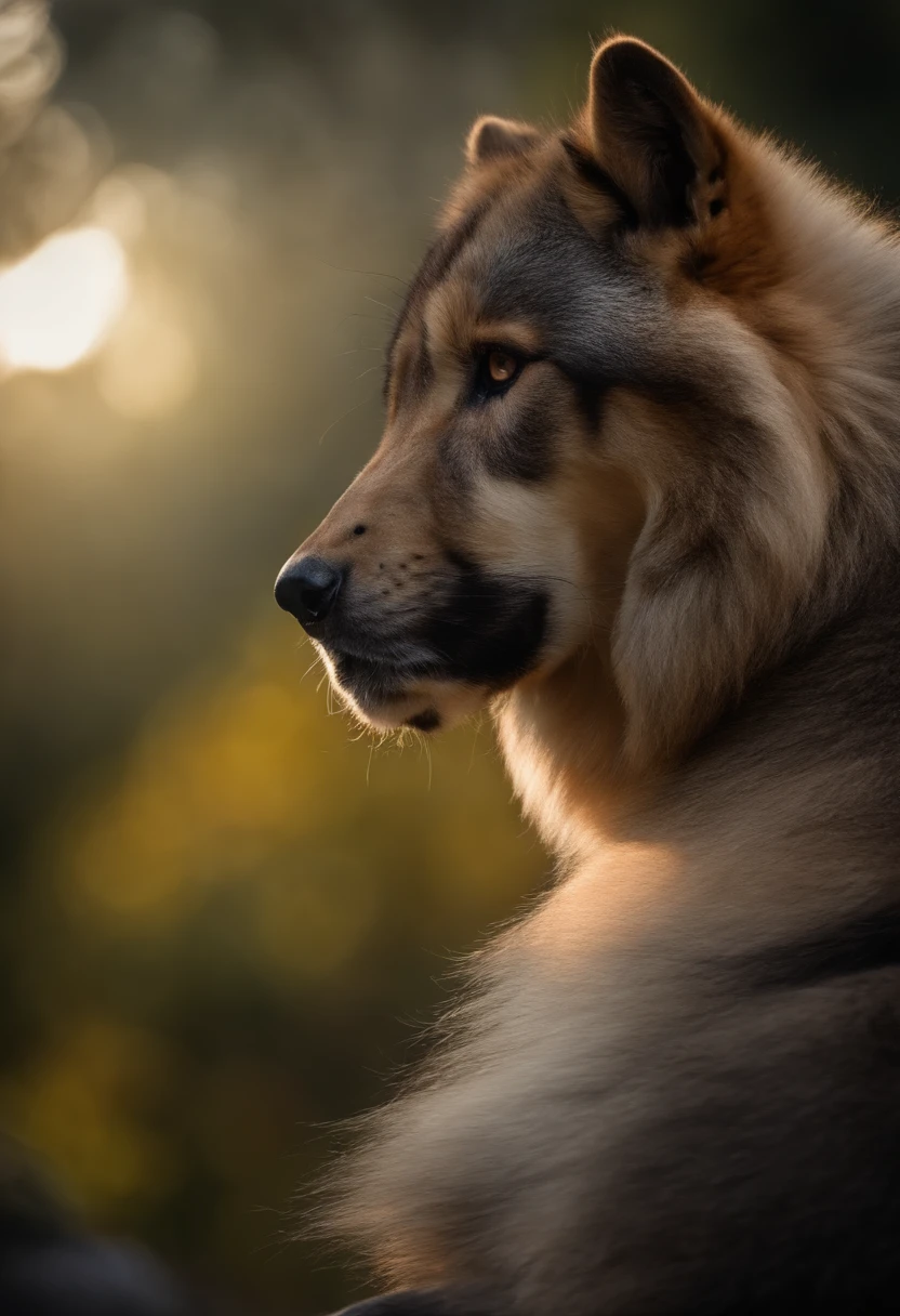 Um enorme lobo cinzento selvagem protegendo uma bela garota
(master part: 1.5) (fotorrealista: 1.1) (Bokeh) (best quality) (textura detalhada da pele poros cabelo: 1.1) (intrincado) (8k) (HDR) (papel de parede) (Cinematic lighting) (foco nítido )