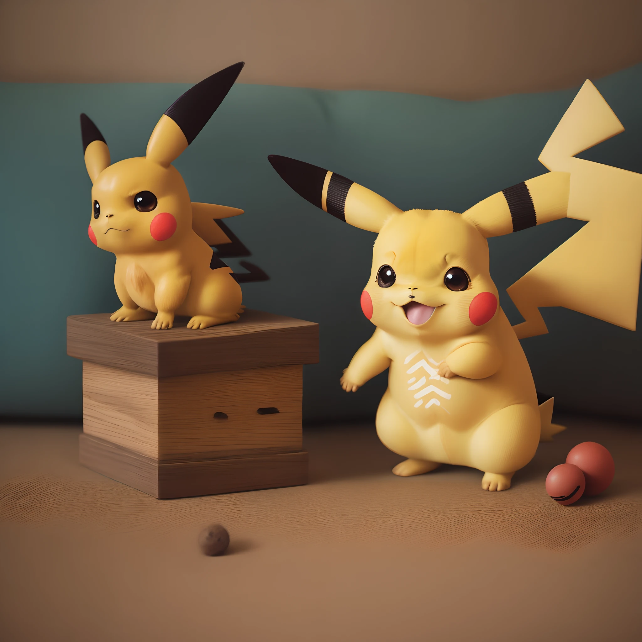 Egon Schiele Pikachu