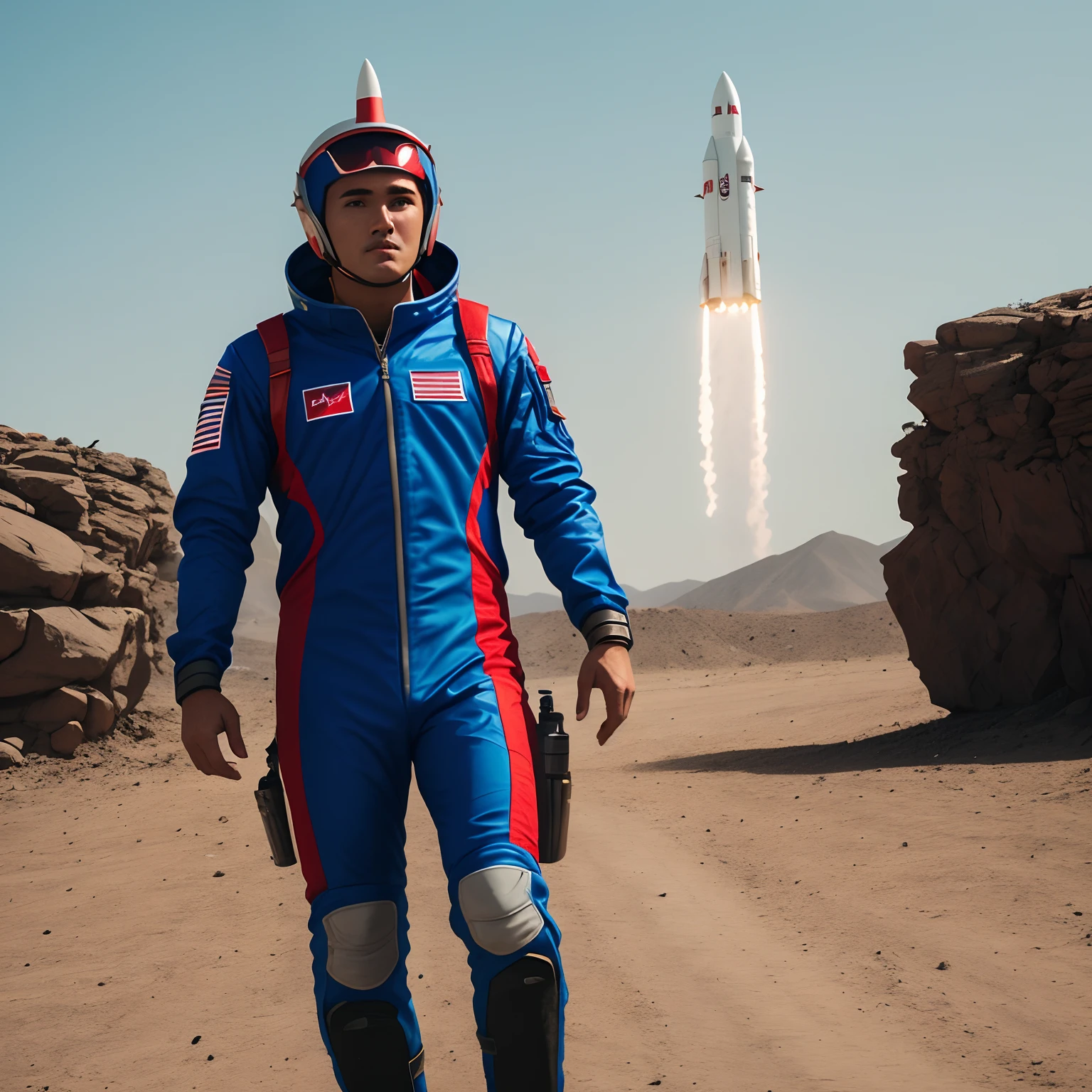 Rocket 🚀 man 👨