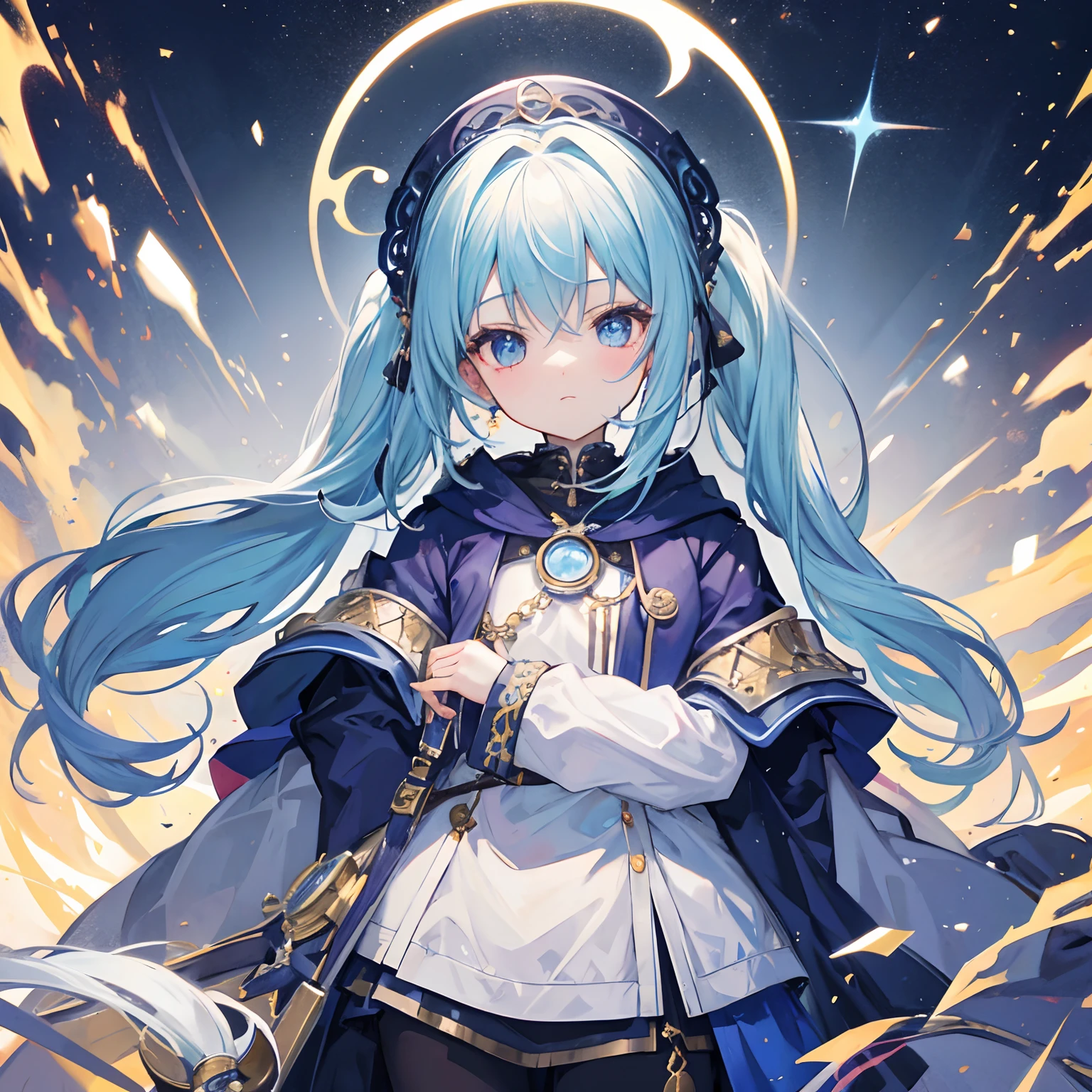 alchemist, hair pigtail
