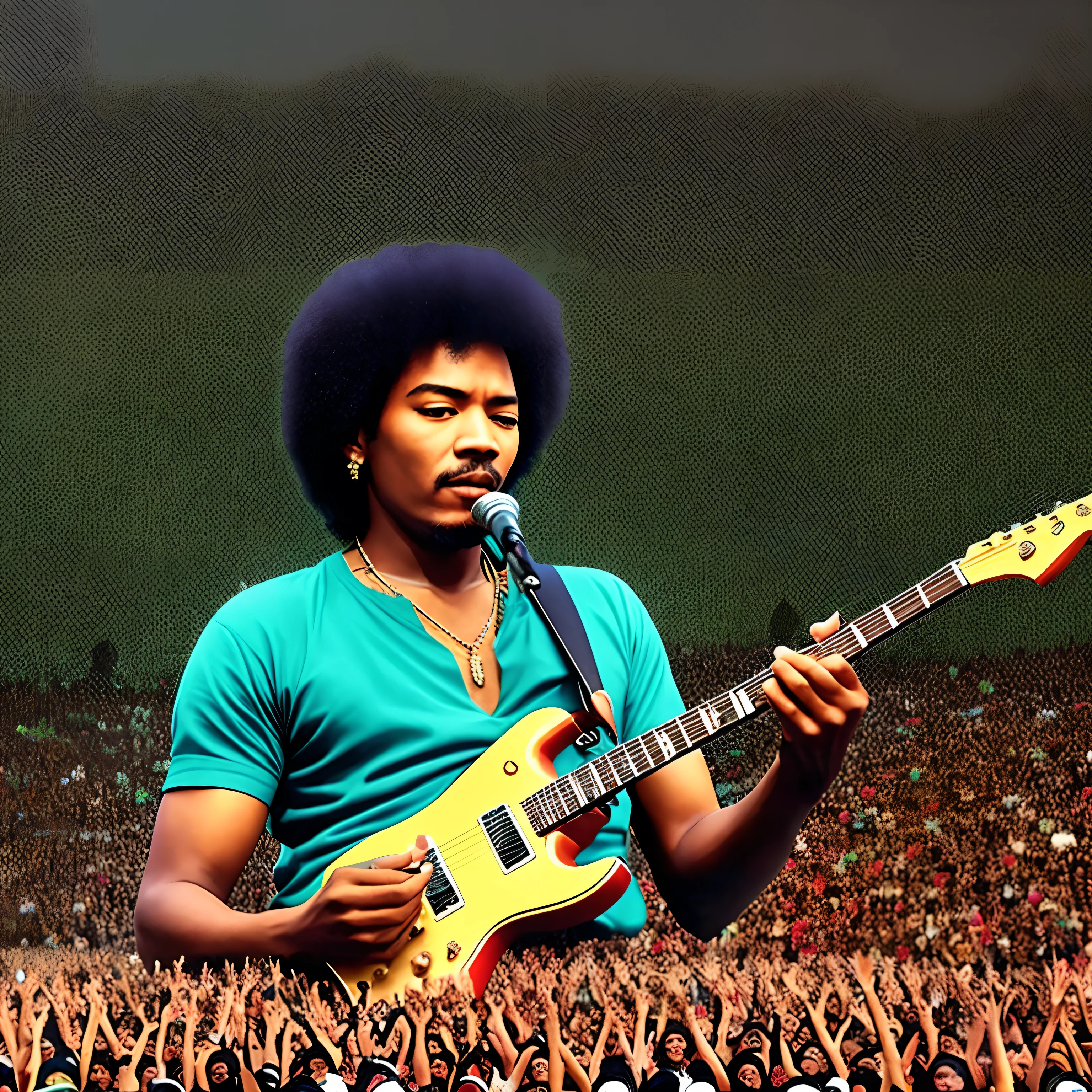 Concert 🎵 for Bangladesh 🇧🇩 Jimmy Hendrix