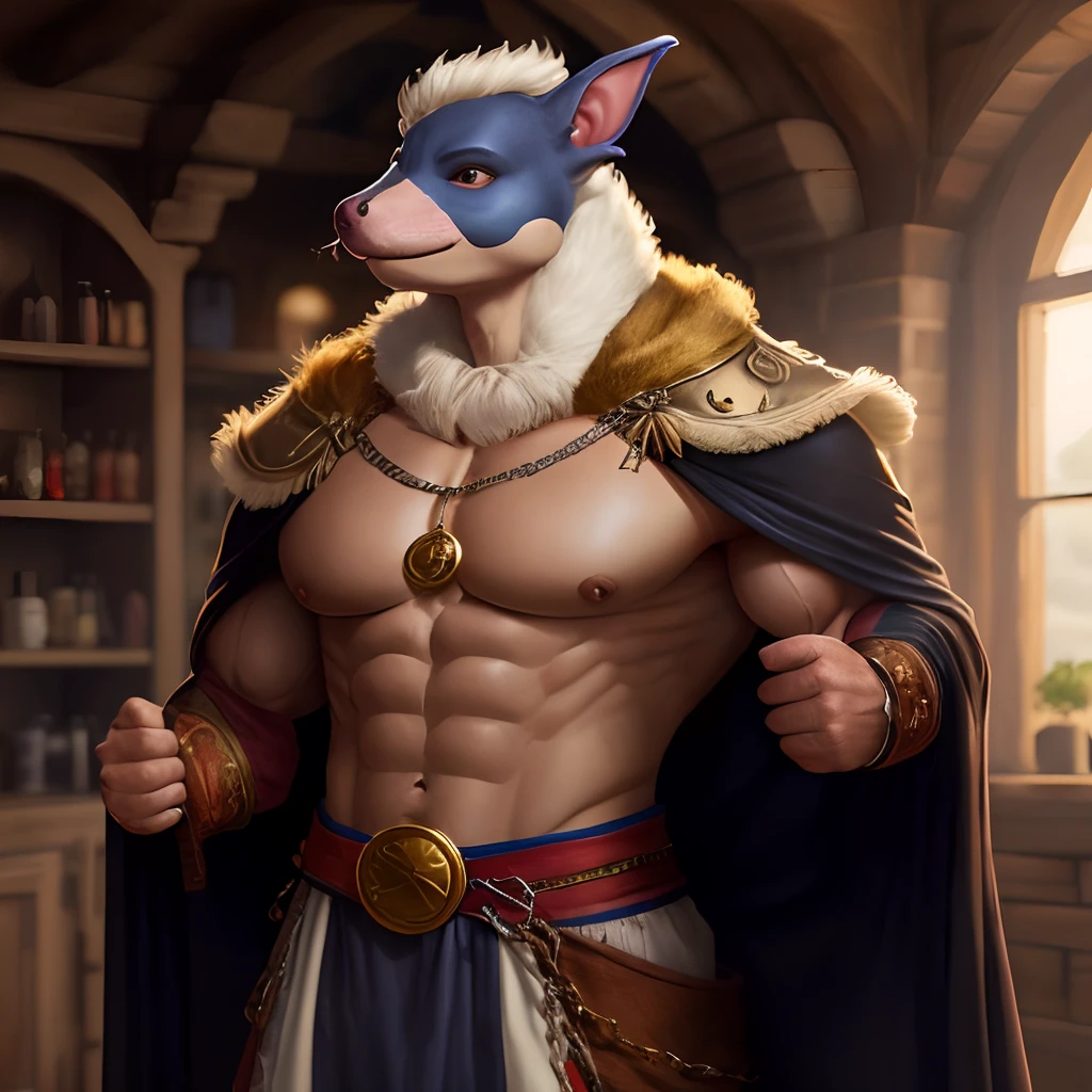 Kobold roupa mago macho braselete de ouro