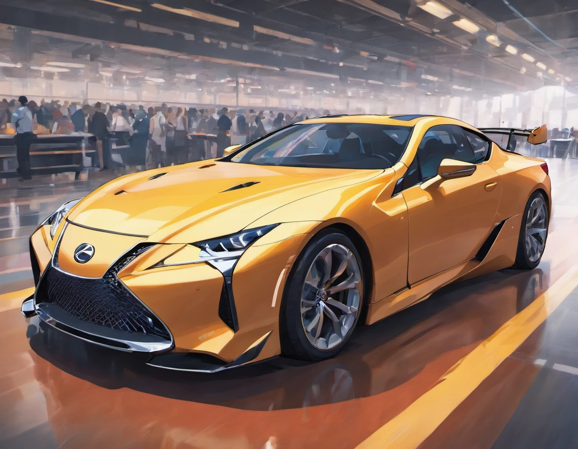 Sports car painting, Automotive Design Art, Lexus LC500h,White body Bold Lexus LC500h, No shadow.,vehicle illustration, sportscar, 10, beautiful line art,draft,unpainted,Art style with attention to detail, Line only., Line Art HD, high contrast illustration, sportscar, Sketch style, Car design, Vector Art HD, sportscar,