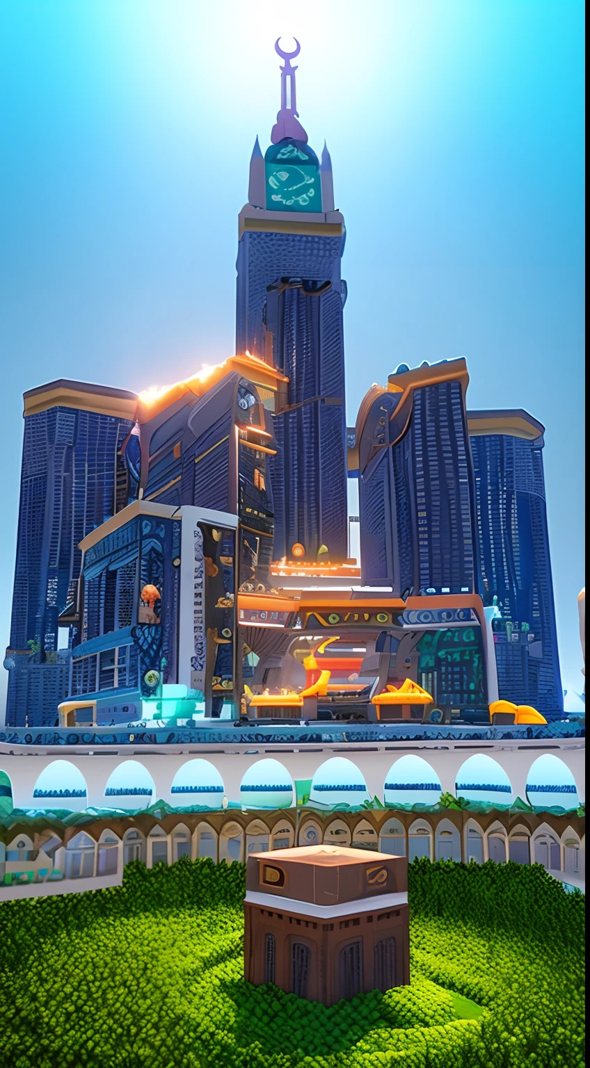 Recreate this in 3d style