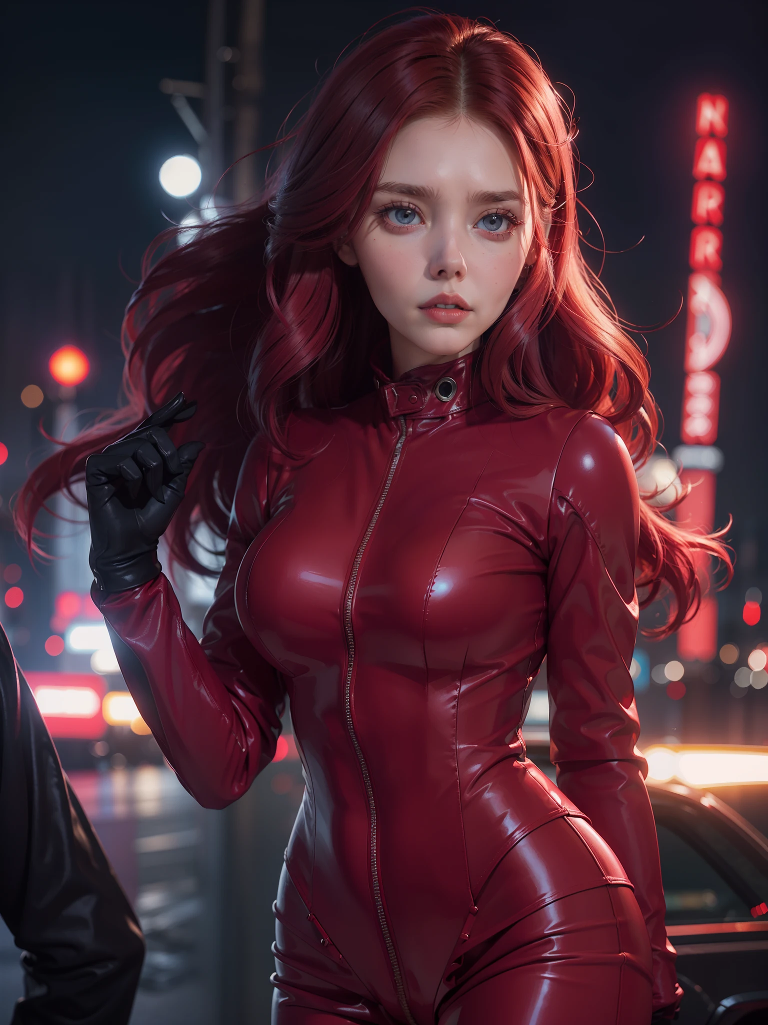narrow street with lighting at dusk, blur, alena aenami and artgerm, style artgerm, in the style artgerm, ruan jia and artgerm, extremely detailed artgerm