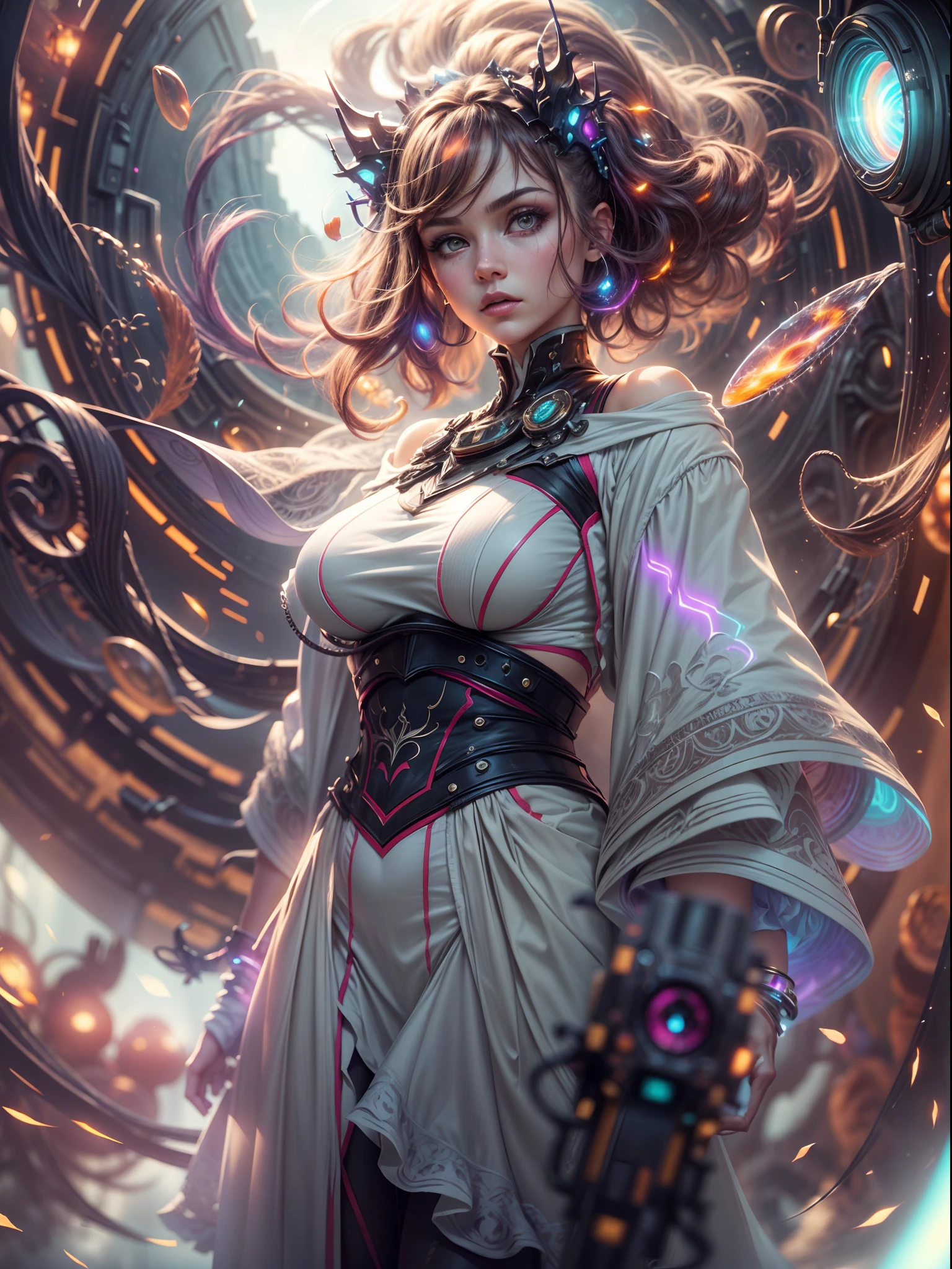 photo,portrait,intimidating Woman floating,[a discovery of a wormhole leads to new worlds|a cursed prince must marry a monster],[scifi:fantasy:0.6],cinematic Lighting,(best quality,4k,8k,highres,masterpiece:1.2),ultra-detailed,(realistic,photorealistic,photo-realistic:1.37),HDR,UHD,studio lighting,ultra-fine painting,sharp focus,physically-based rendering,extreme detail description,professional,vivid colors,bokeh