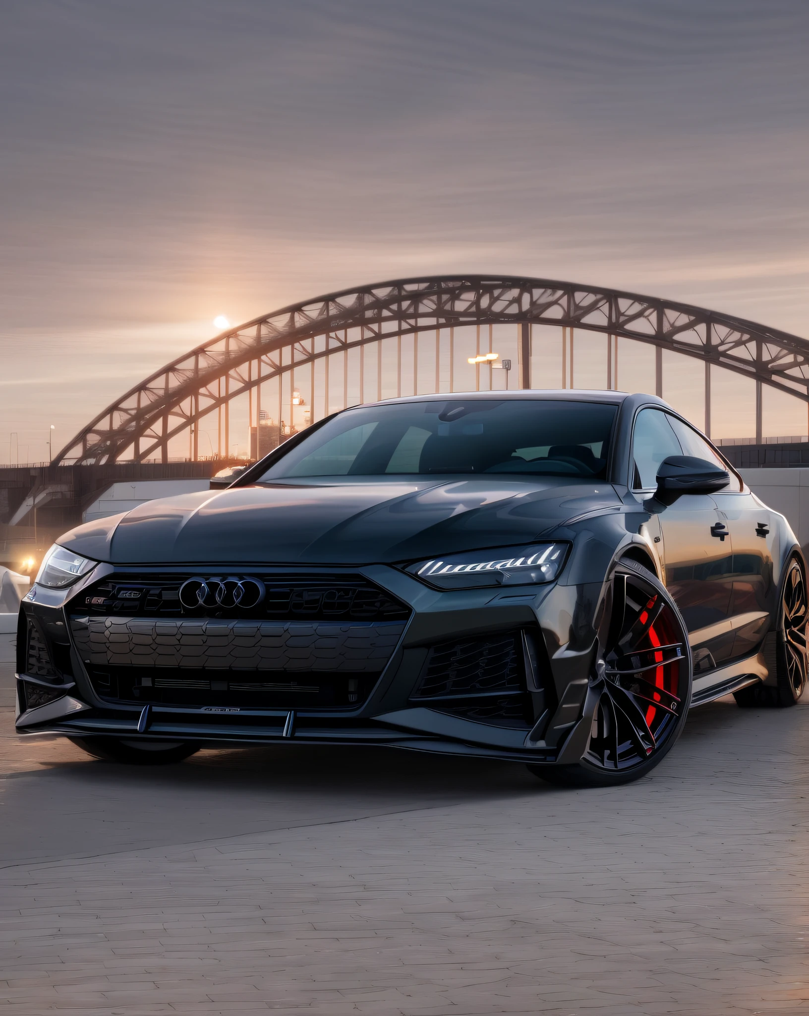 Audi's new RS7 coupe is a stylish model, Sporty, and powerful, Wide body, Black car, Wallpaper phone, ๐ฟ๐๐, โ๏ธ๐จ, 8 k highly detailed โค๐ฅ ๐ฅ ๐ ๐ค ๐, Desktop background, high-quality picture, ๐๐คก, acclaimed masterpiece, Wallpaper background, German, ๐๐๐โบ๐๐๐