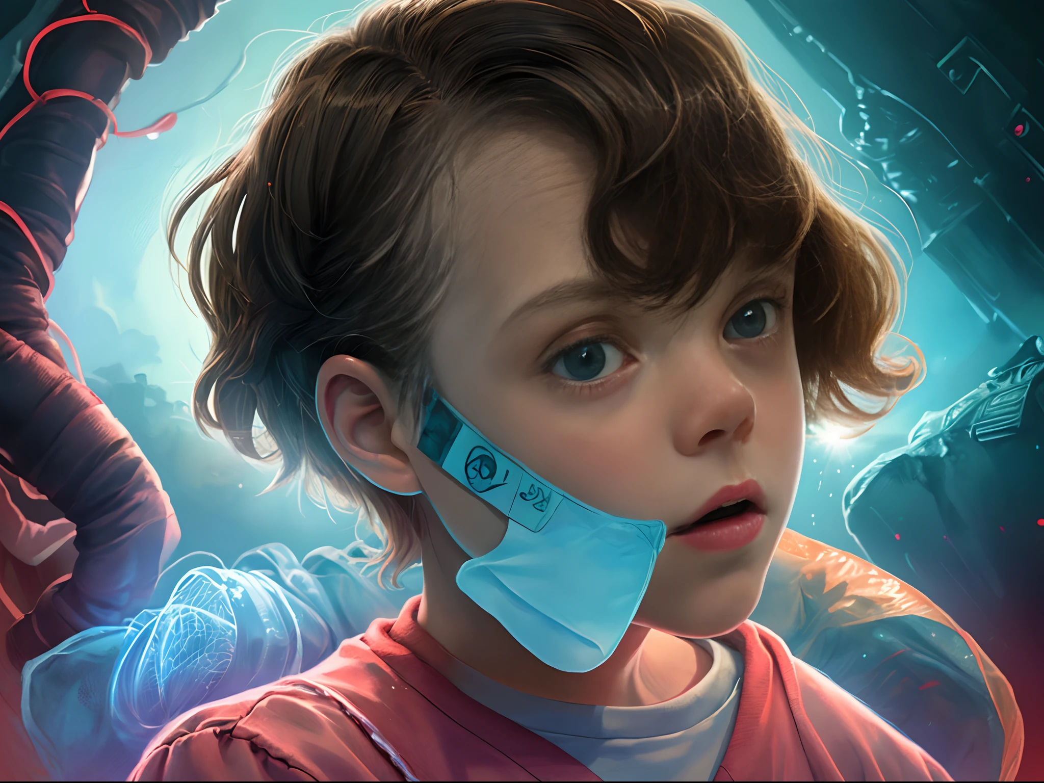 Stranger Things, Onze, eleven, personagem, arte, realista