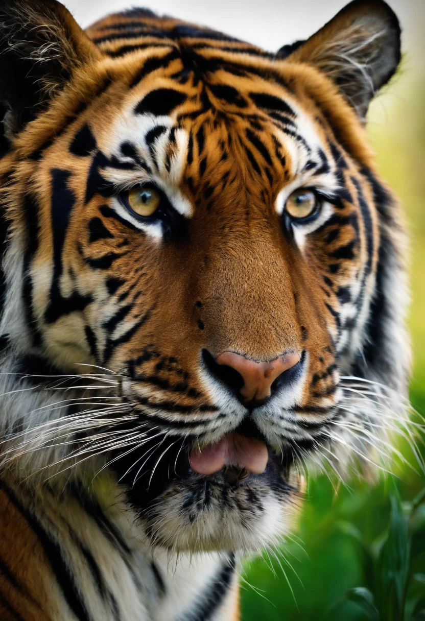 a tiger