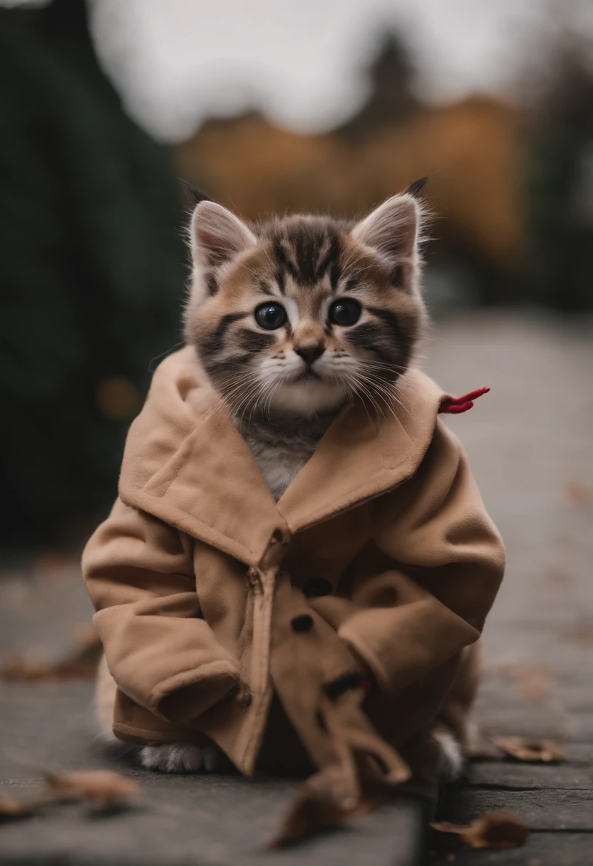 season for autumn、I have two little kittens, a cute little cat, cute kittens, Cutest, Incredibly cute, Adorable and cute, And cute and lovely. They are walking down the street with backpacks, Walking together, commute, Proudly walk down the street, And the cat is walking. They are cute in the style of 🍂 and 🍁, Adorable and cute, Cute and adorable, oh, nice and cute. They are known as real-life Tom and Jerry.Wear warm clothes、muffler、coat、Godzilla Costume Pajamas、Godzilla Costume Pajamas、Godzilla Costume Pajamas、Godzilla Costume Pajamas、Godzilla Costume Pajamas