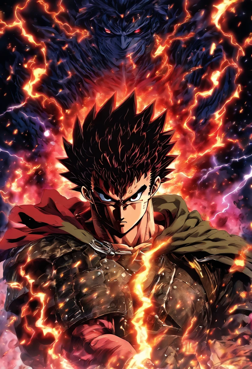 guts, style niji 5, anime stlye, midjourney niji 5