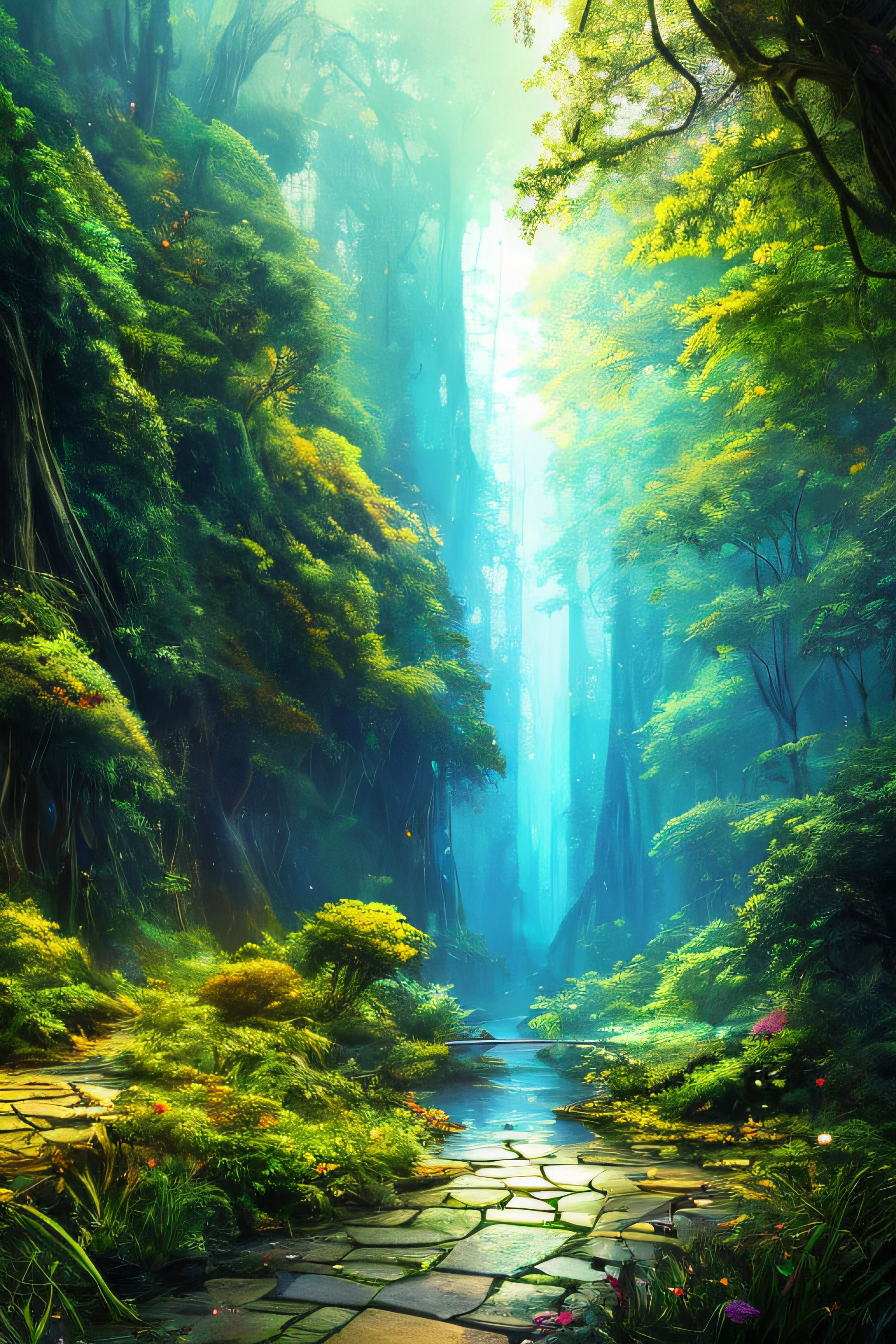 masterpiece, best quality, high quality,extremely detailed CG unity 8k wallpaper, An enchanting and dreamy scene of a jungle at night in the dark, with towering trees, mist, and hidden animal eyes, creating a sense of mystery and warmth, artstation, digital illustration, intricate, trending, contrasting colors, oil painting, award winning photography, Bokeh, Depth of Field, HDR, bloom, Chromatic Aberration ,Photorealistic,extremely detailed, trending on artstation, trending on CGsociety, Intricate, High Detail, dramatic, art by midjourney