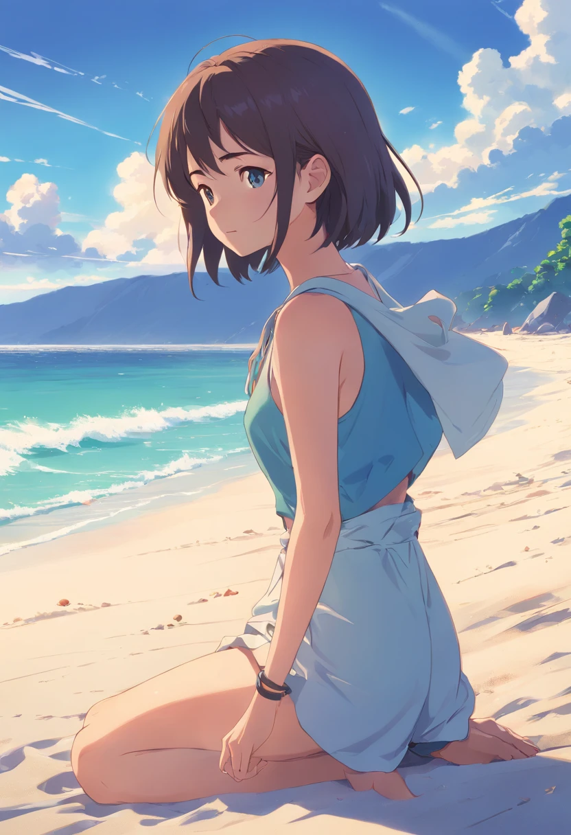 Girl on the beach
