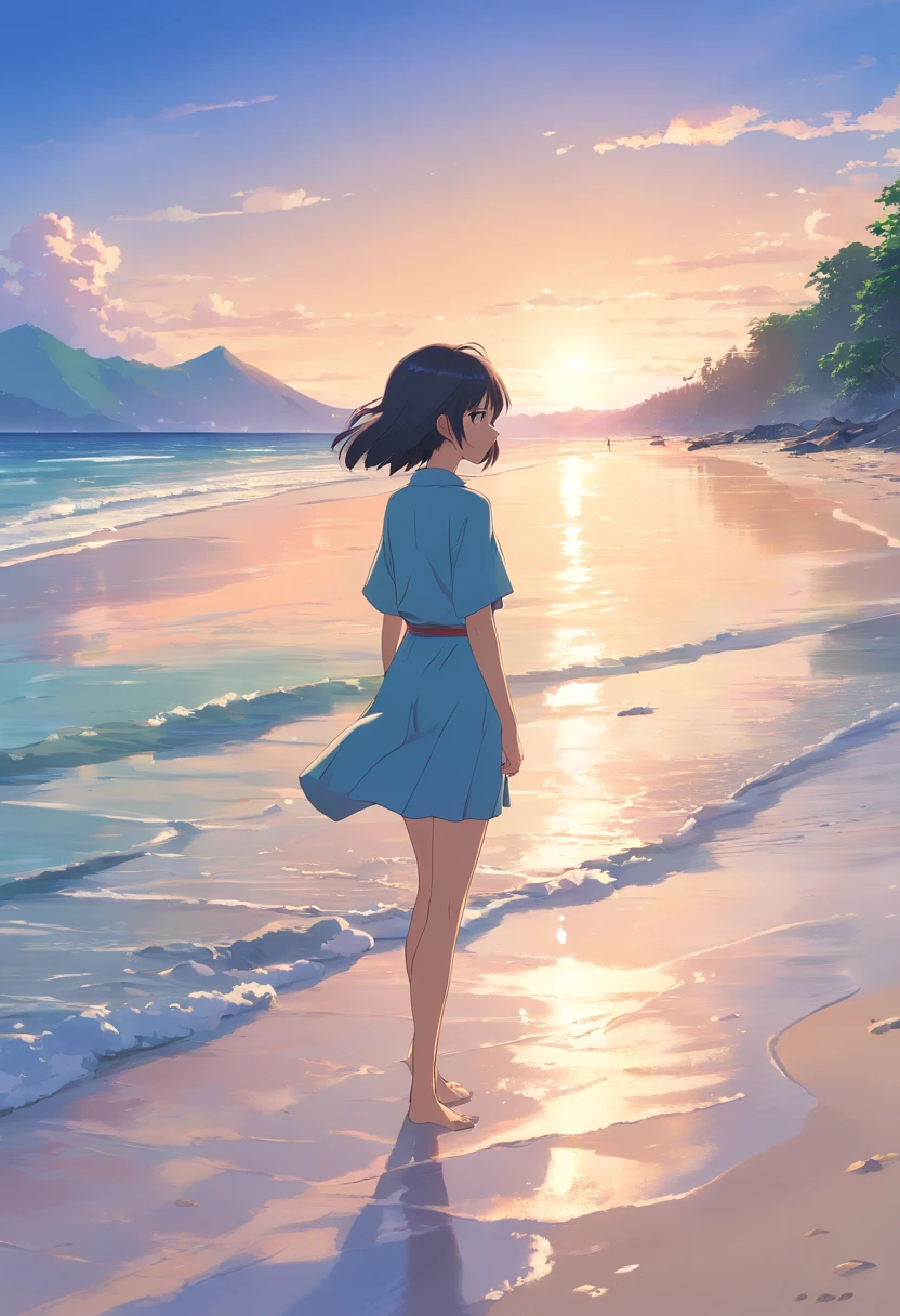 Girl on the beach